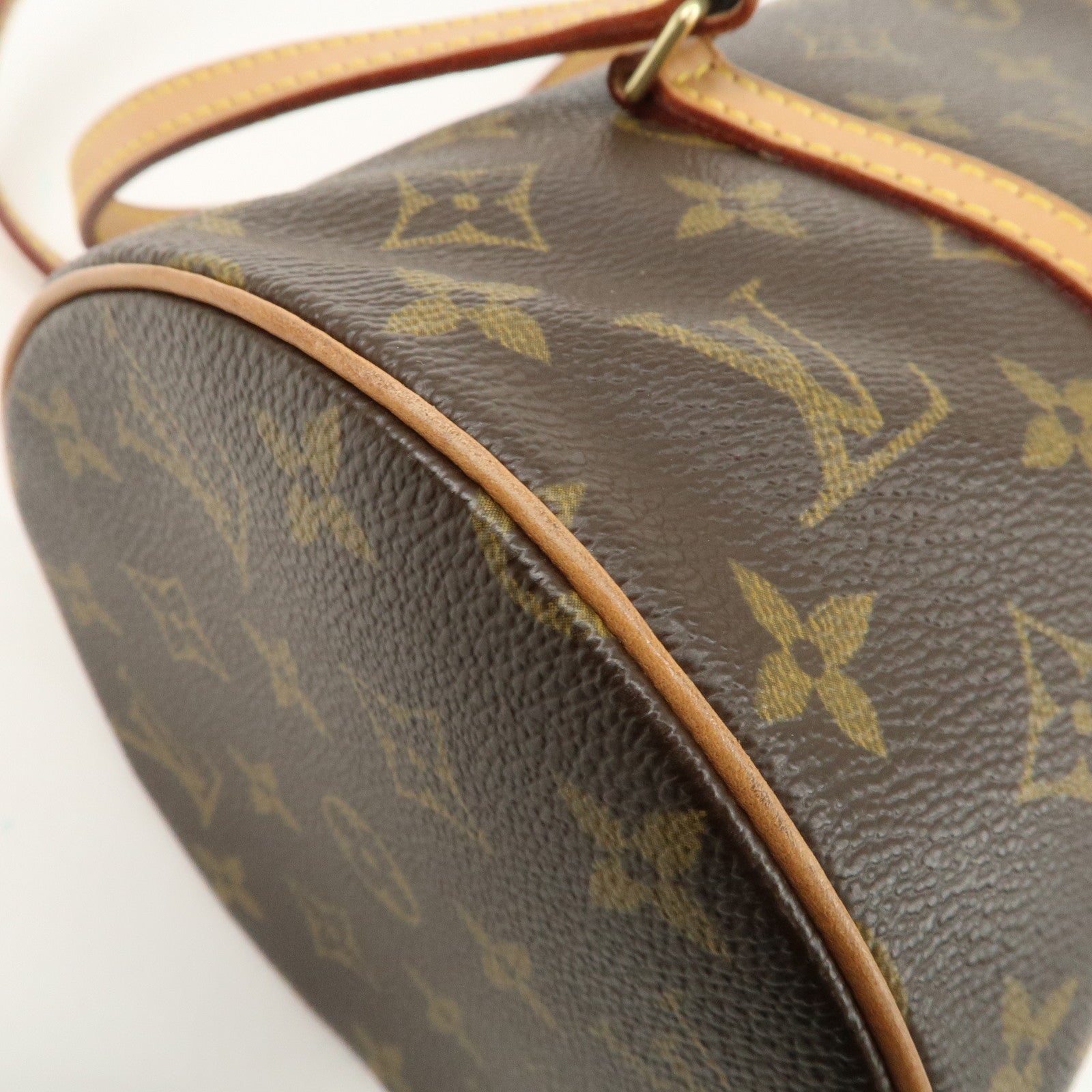 Louis Vuitton Monogram Papillon 30 Hand Bag New Style M51385 Used