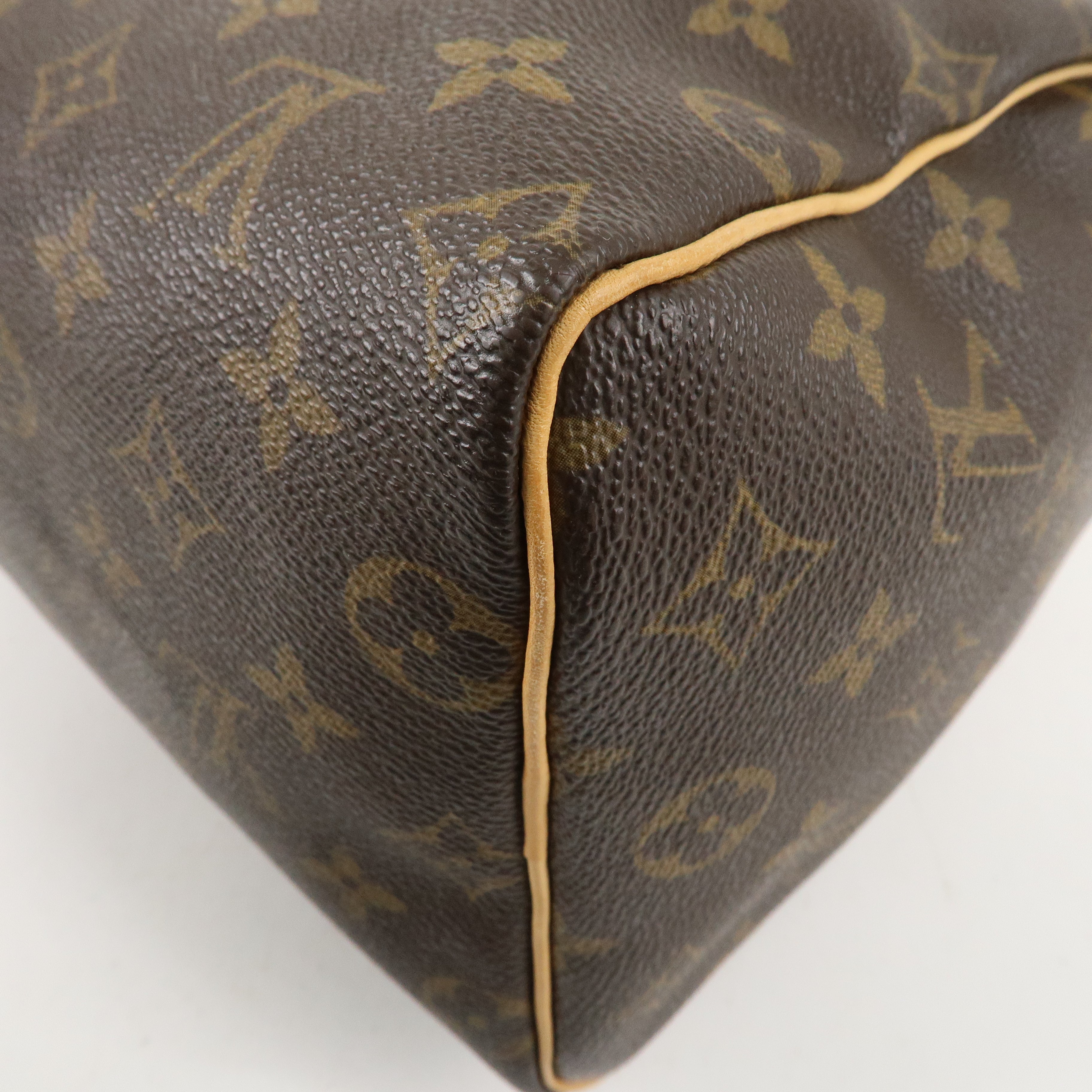 Louis Vuitton Monogram Speedy 25 Hand Bag Boston Bag M41528