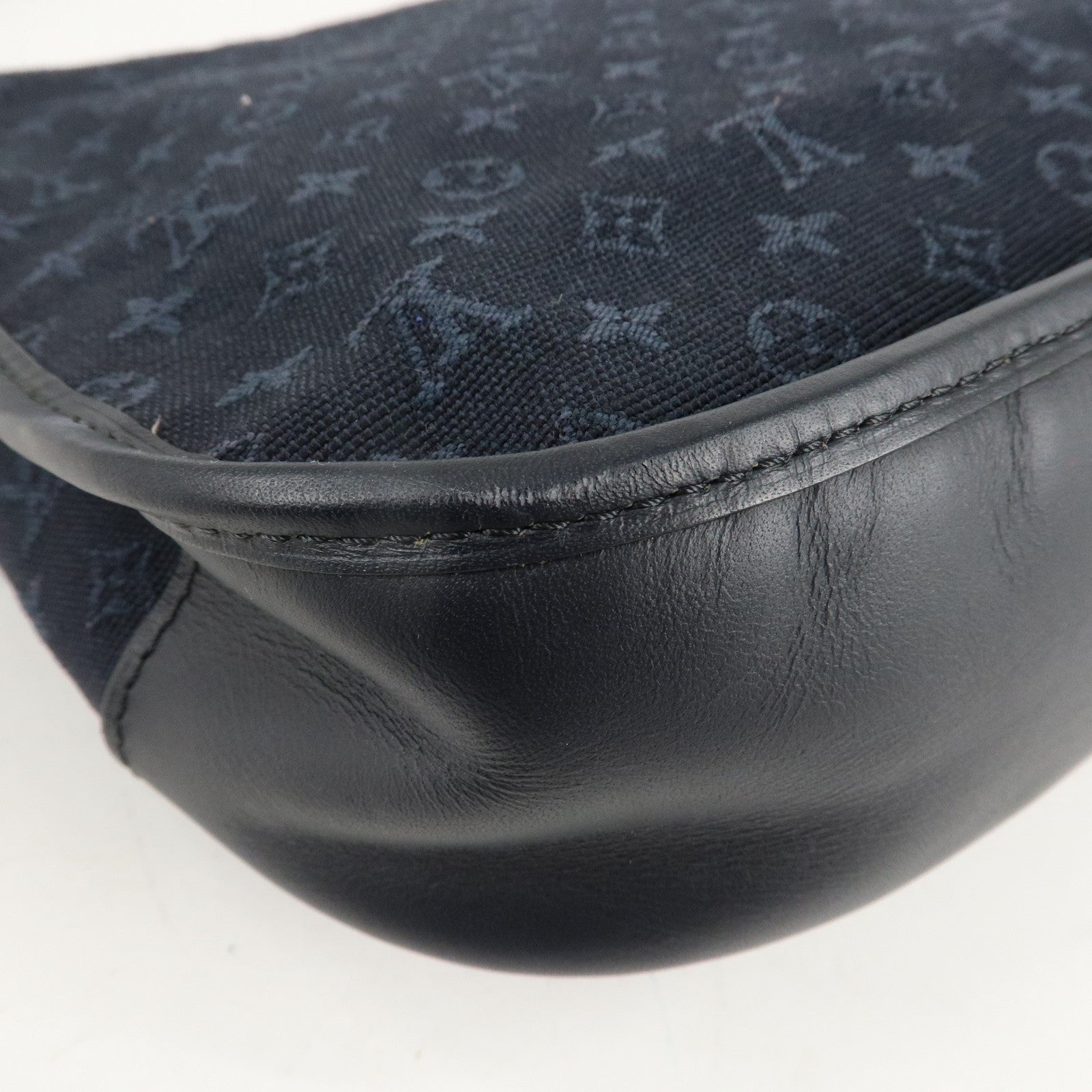 Louis Vuitton Monogram Mini Belanger Shoulder Bag TST Blue M92672 Used