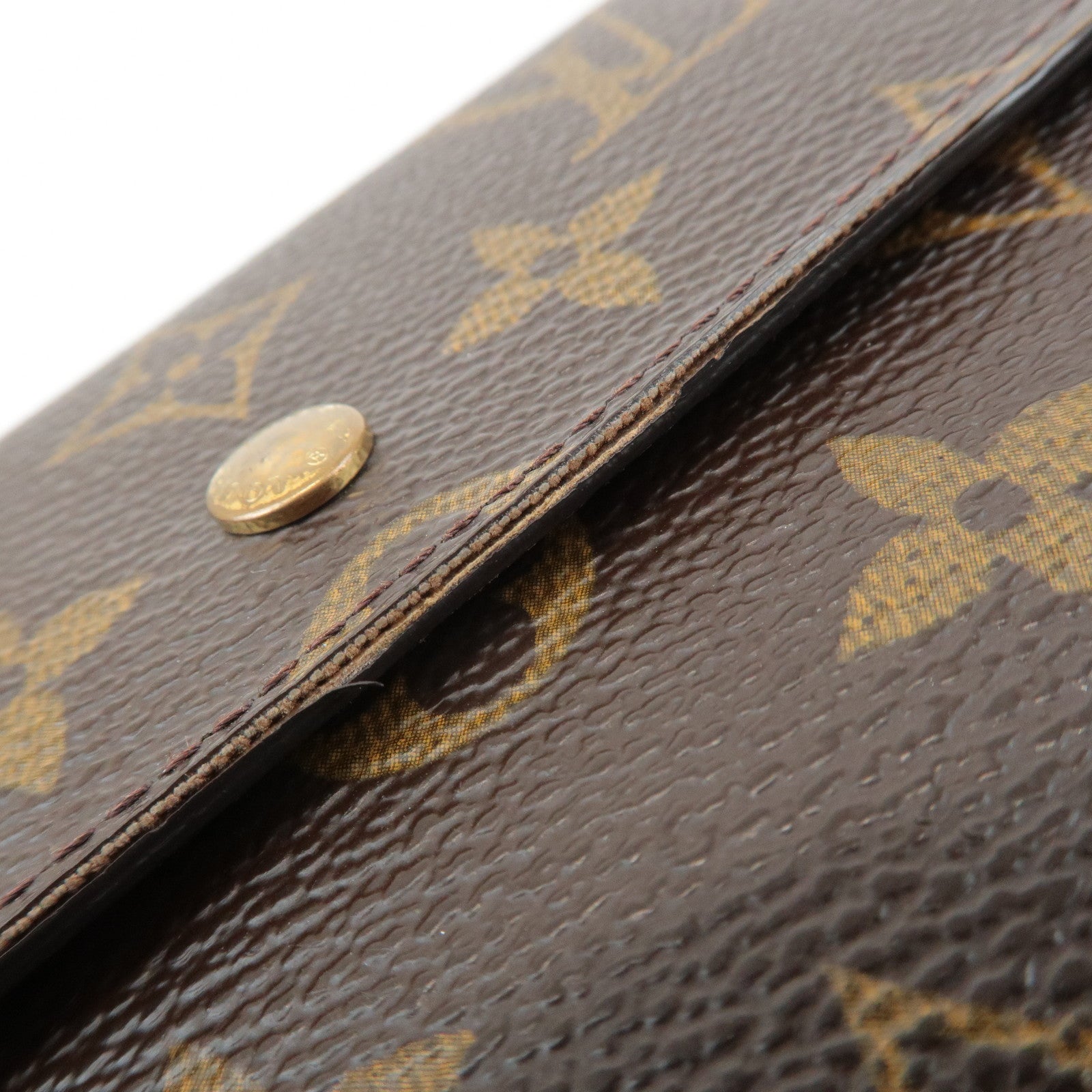 Louis Vuitton Monogram Porte Tresor International Wallet M61215