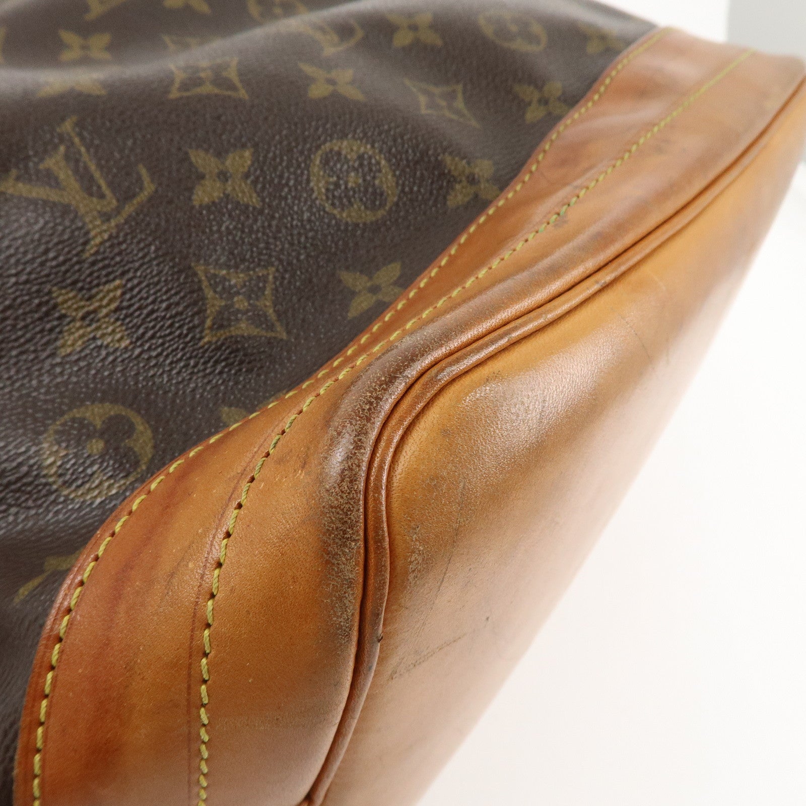 Louis Vuitton Monogram Noe Shoulder Bag Hand Bag Brown M42224