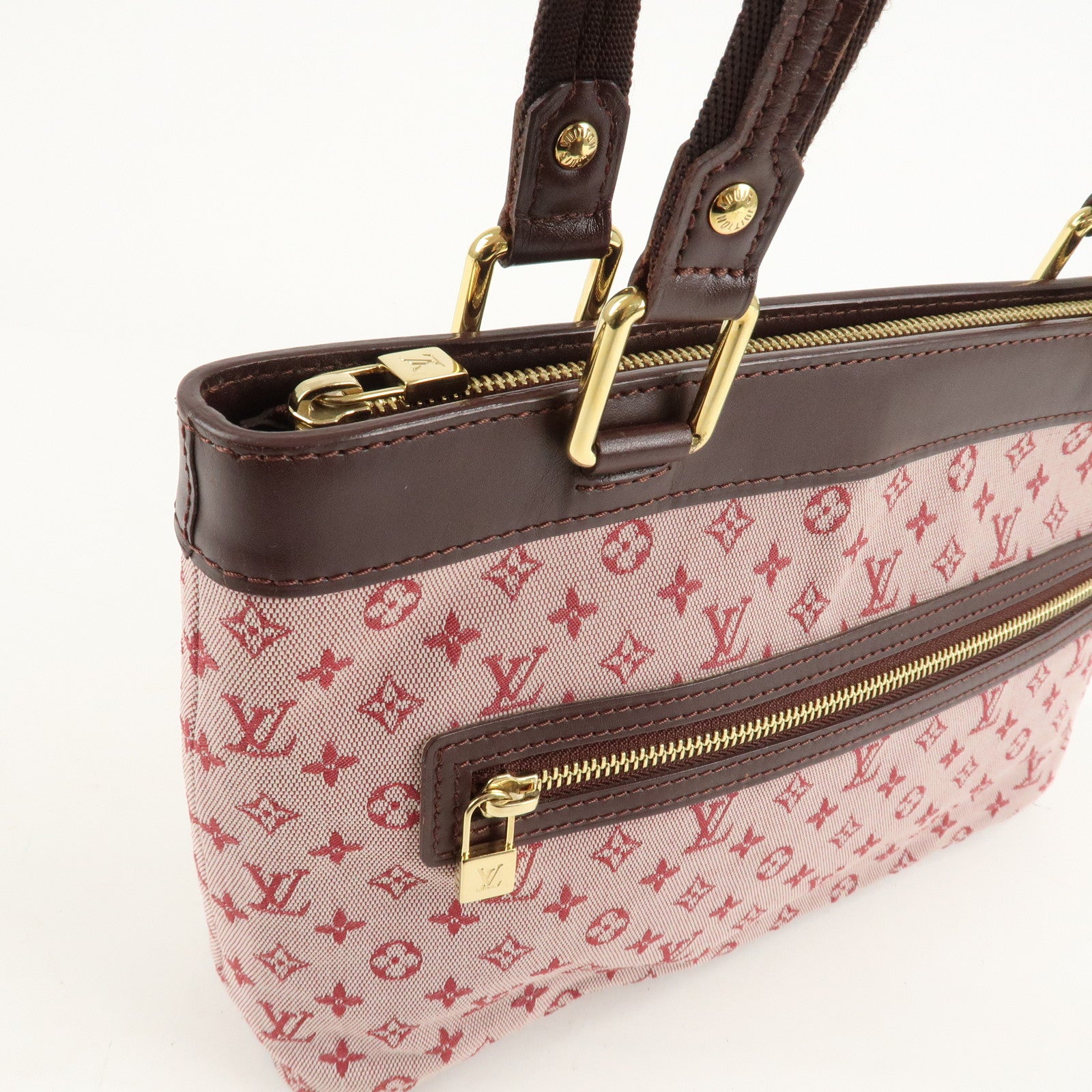 Louis Vuitton Monogram Mini Lucille PM Hand Bag Cherry M92678 Used