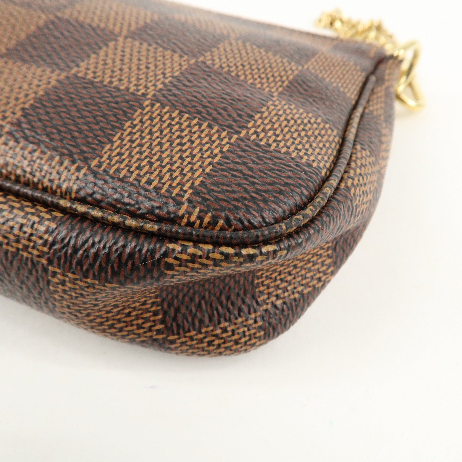 Louis Vuitton Damier Mini Pochette Accessoires Pouch N58009 Used