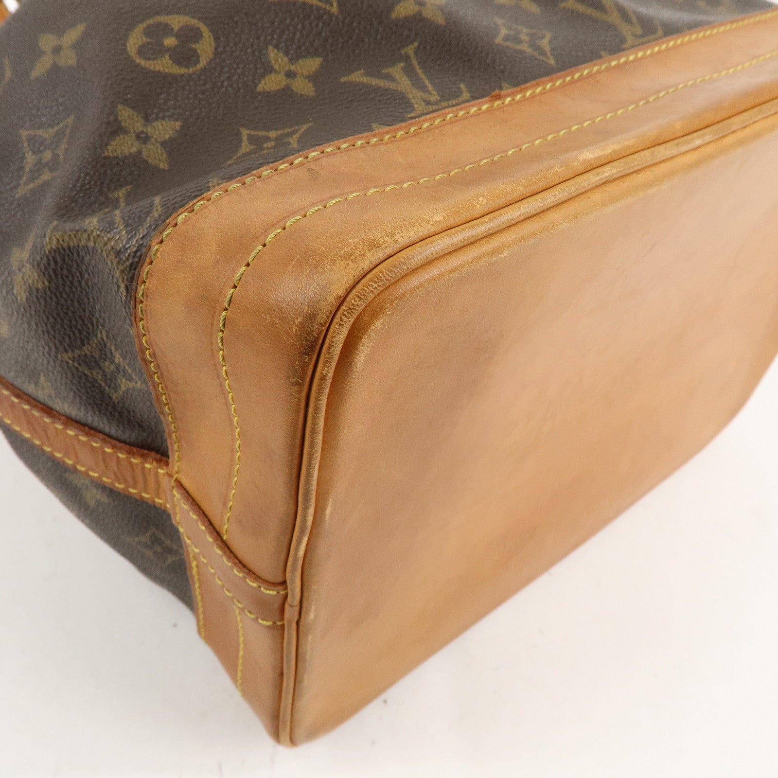 Louis Vuitton Monogram Noe Shoulder Bag Hand Bag Brown M42224