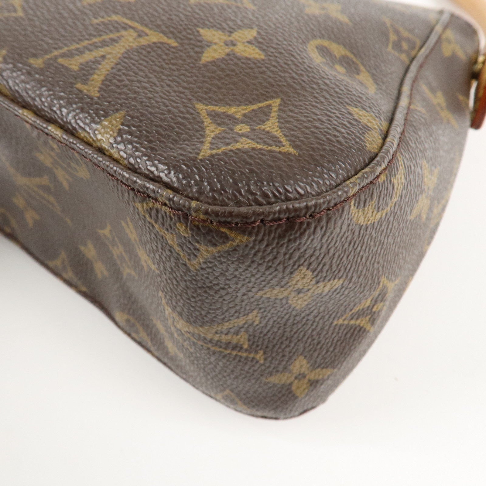 Louis Vuitton Monogram Mini Looping Shoulder Bag Hand Bag M51147 Used