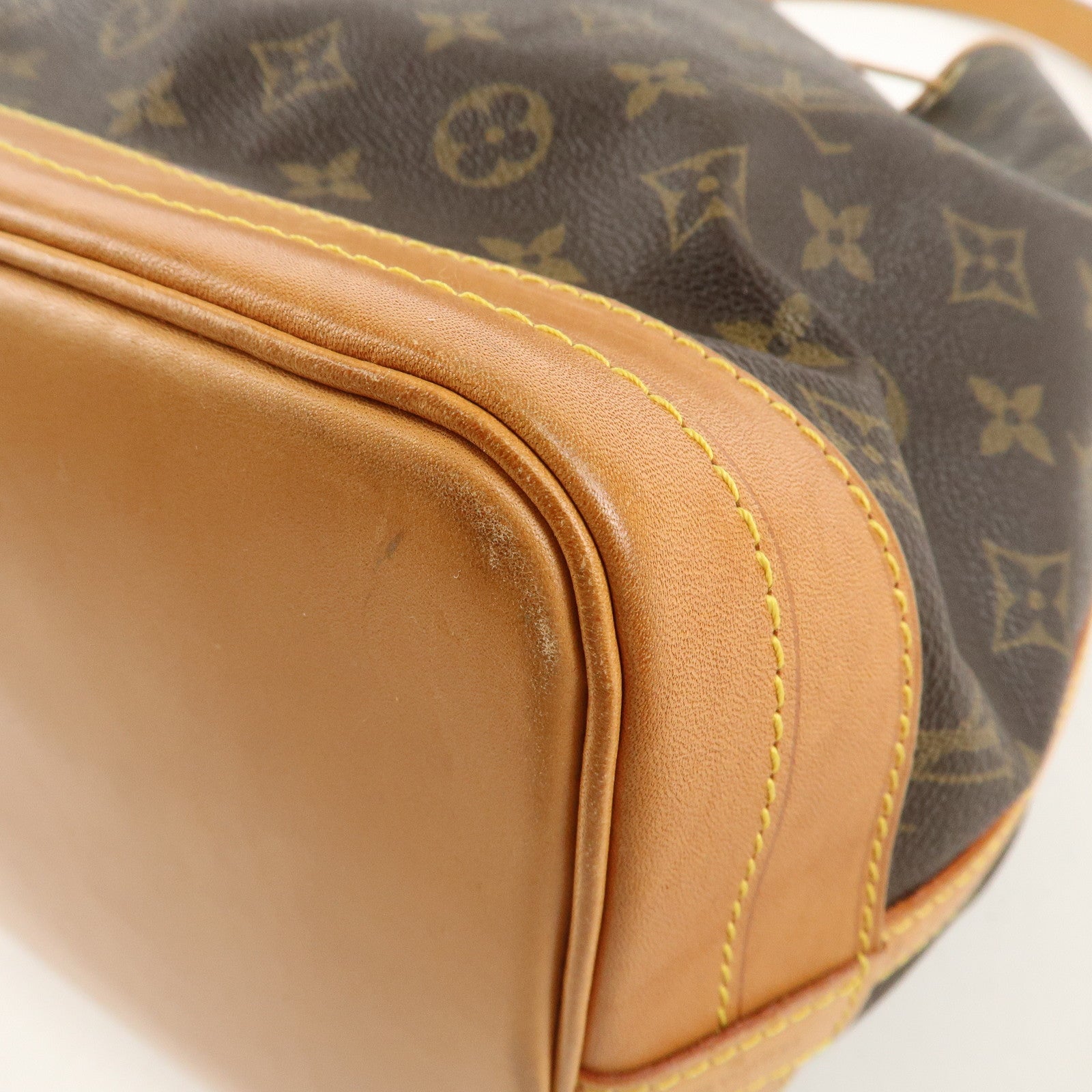 Louis Vuitton Monogram Noe Shoulder Bag Hand Bag Brown M42224