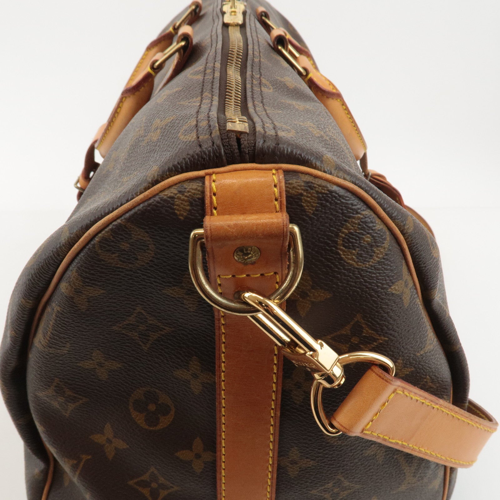 Louis Vuitton Monogram Keep All 50 Boston Bag Brown M41416