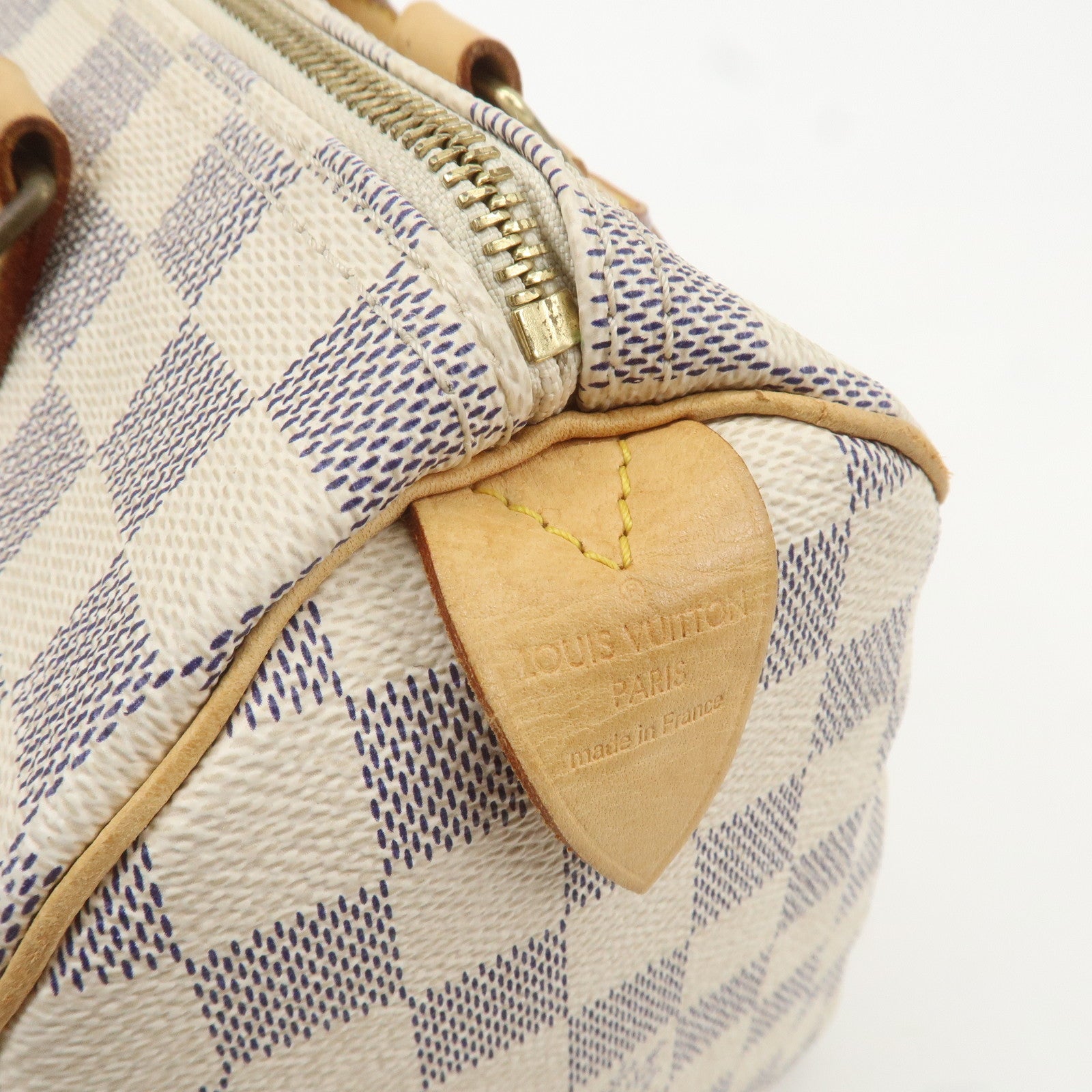 Louis Vuitton Damier Azur Speedy 25 Boston Bag Hand Bag N41534