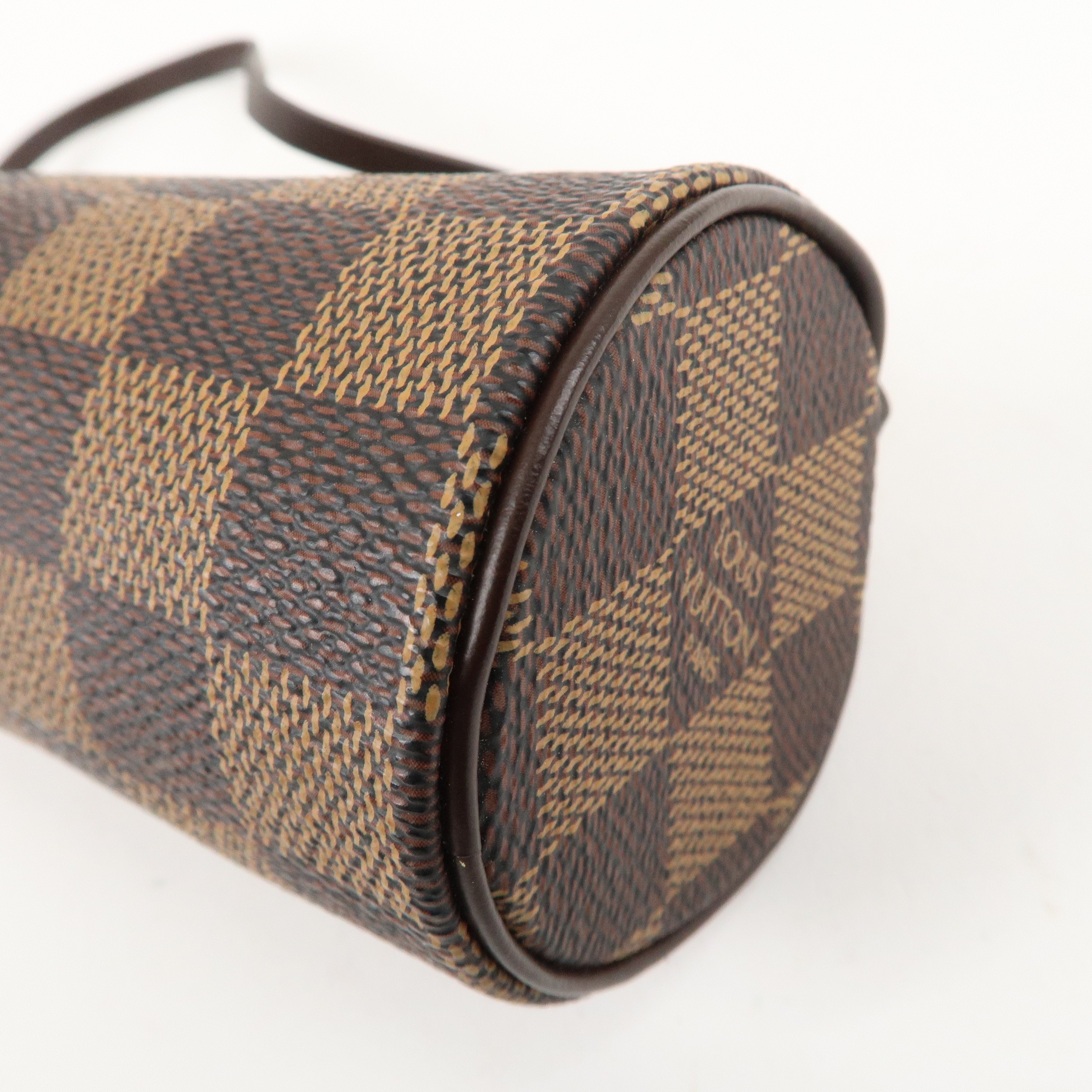 Louis Vuitton Damier Mini Pouch For Papillon Bag Brown