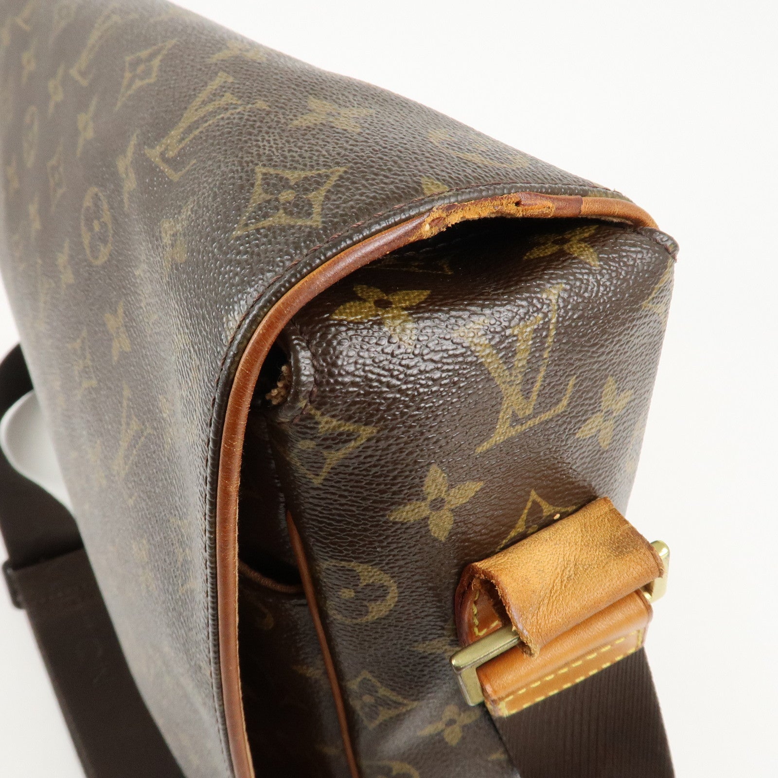 Louis Vuitton Monogram Abbesses Messenger Bag Hand Bag M45257 Used