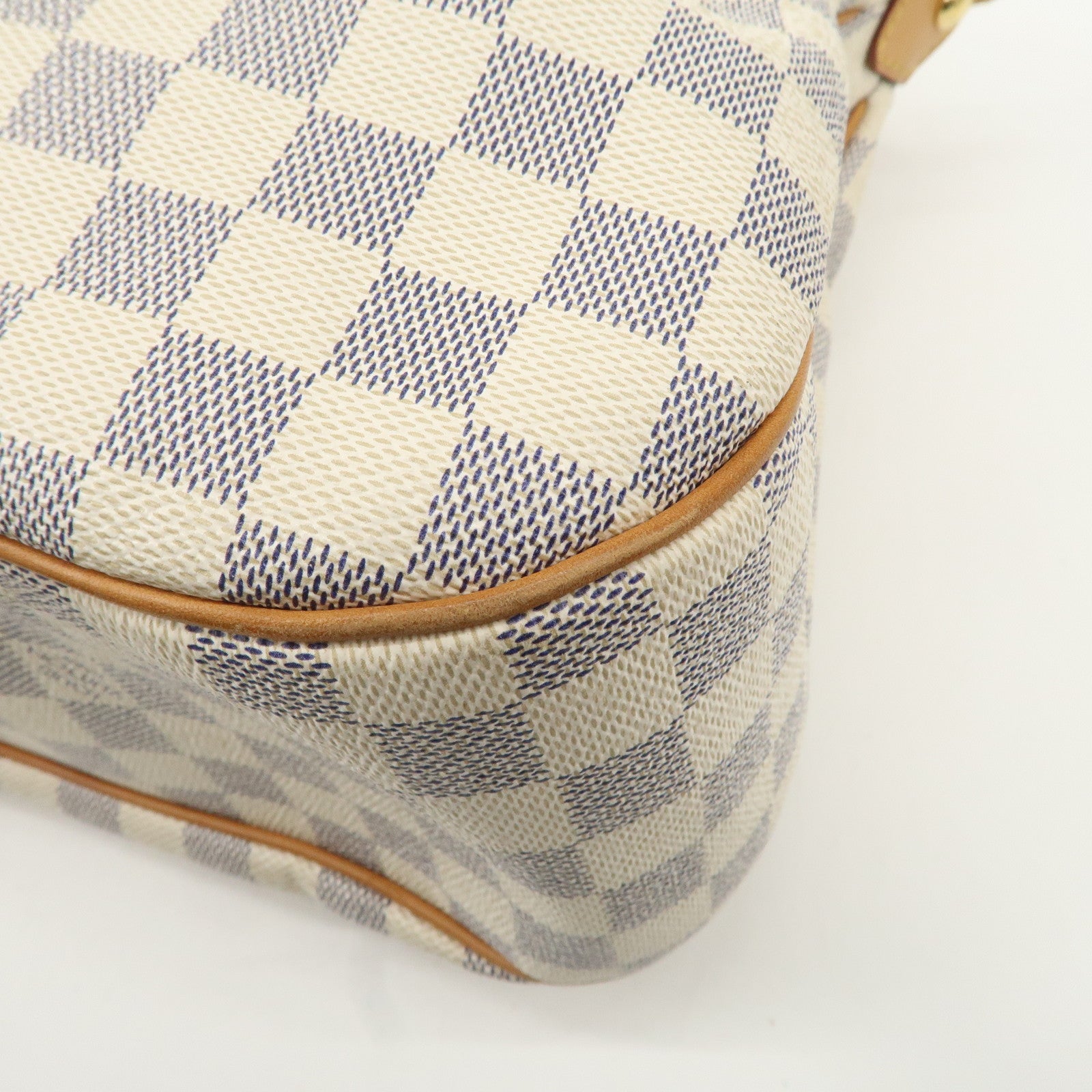 Louis Vuitton Damier Azur Siracusa PM Shoulder Bag M41113 Used