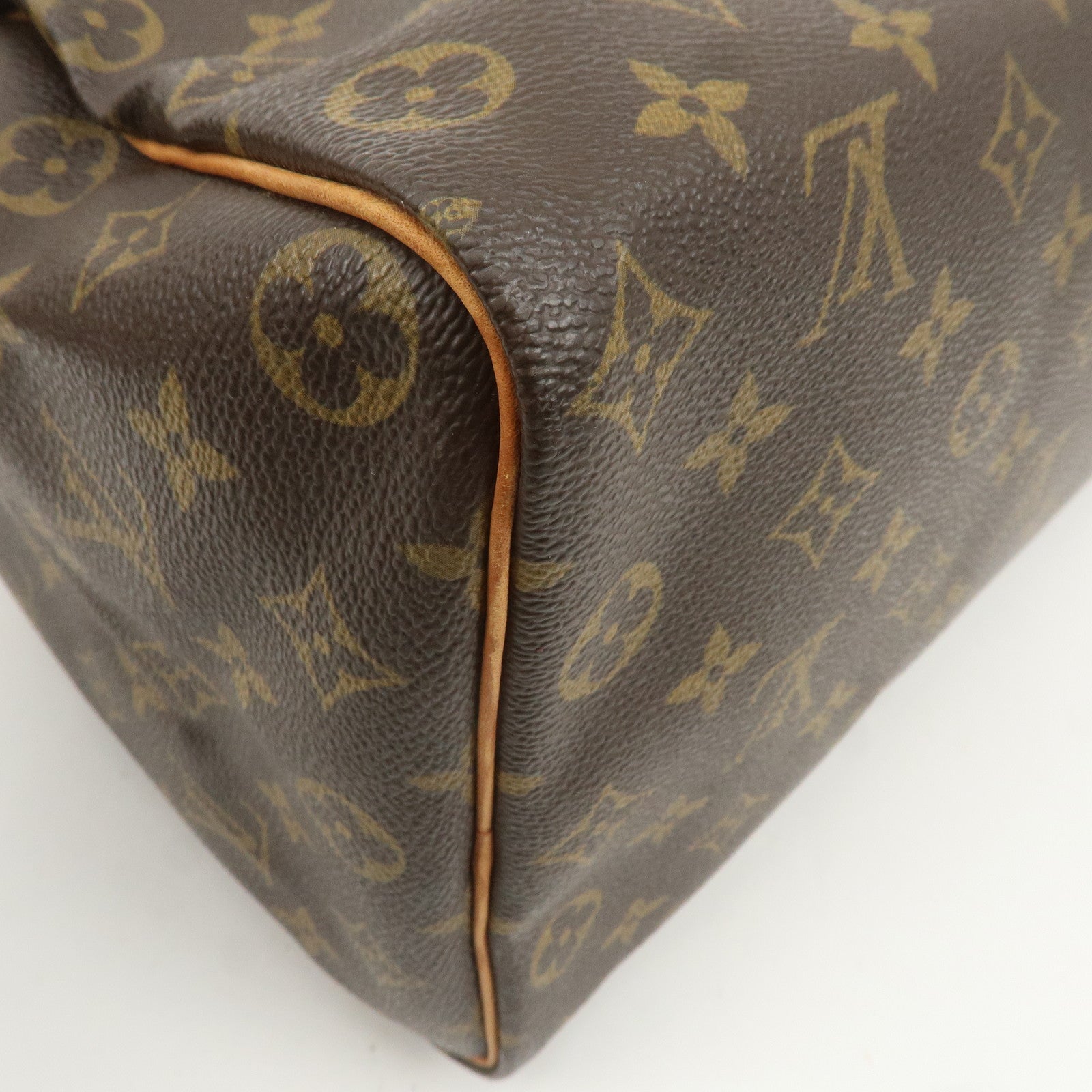 Louis Vuitton Monogram Speedy 35 Hand Bag Boston Bag M41524