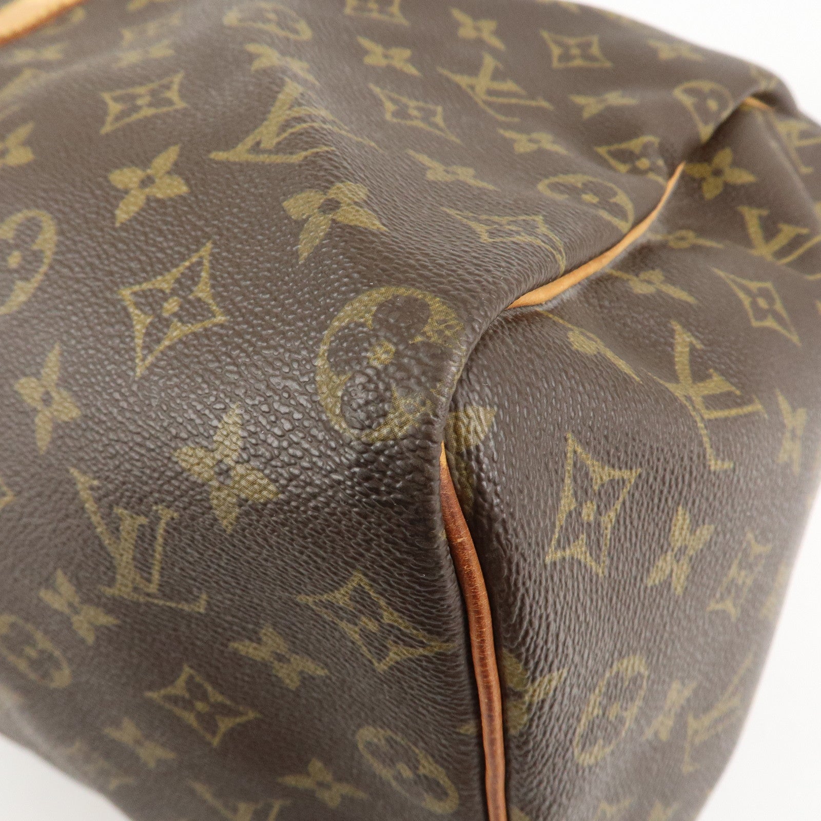 Louis Vuitton Monogram Keep All 50 Boston Bag Brown M41426 Used