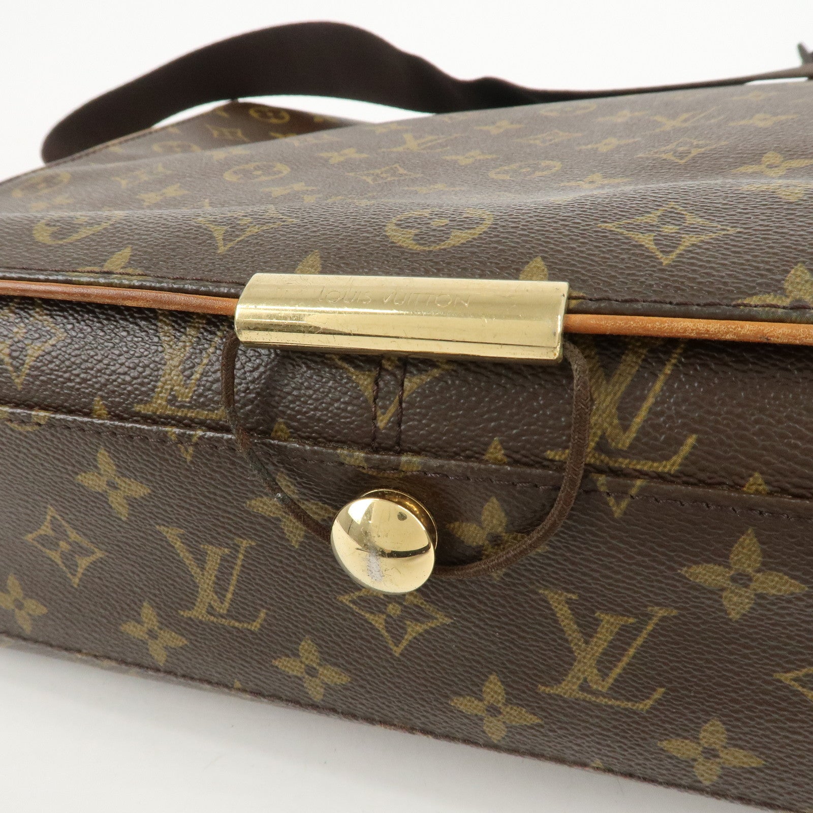 Louis Vuitton Monogram Abbesses Messenger Bag Hand Bag M45257 Used