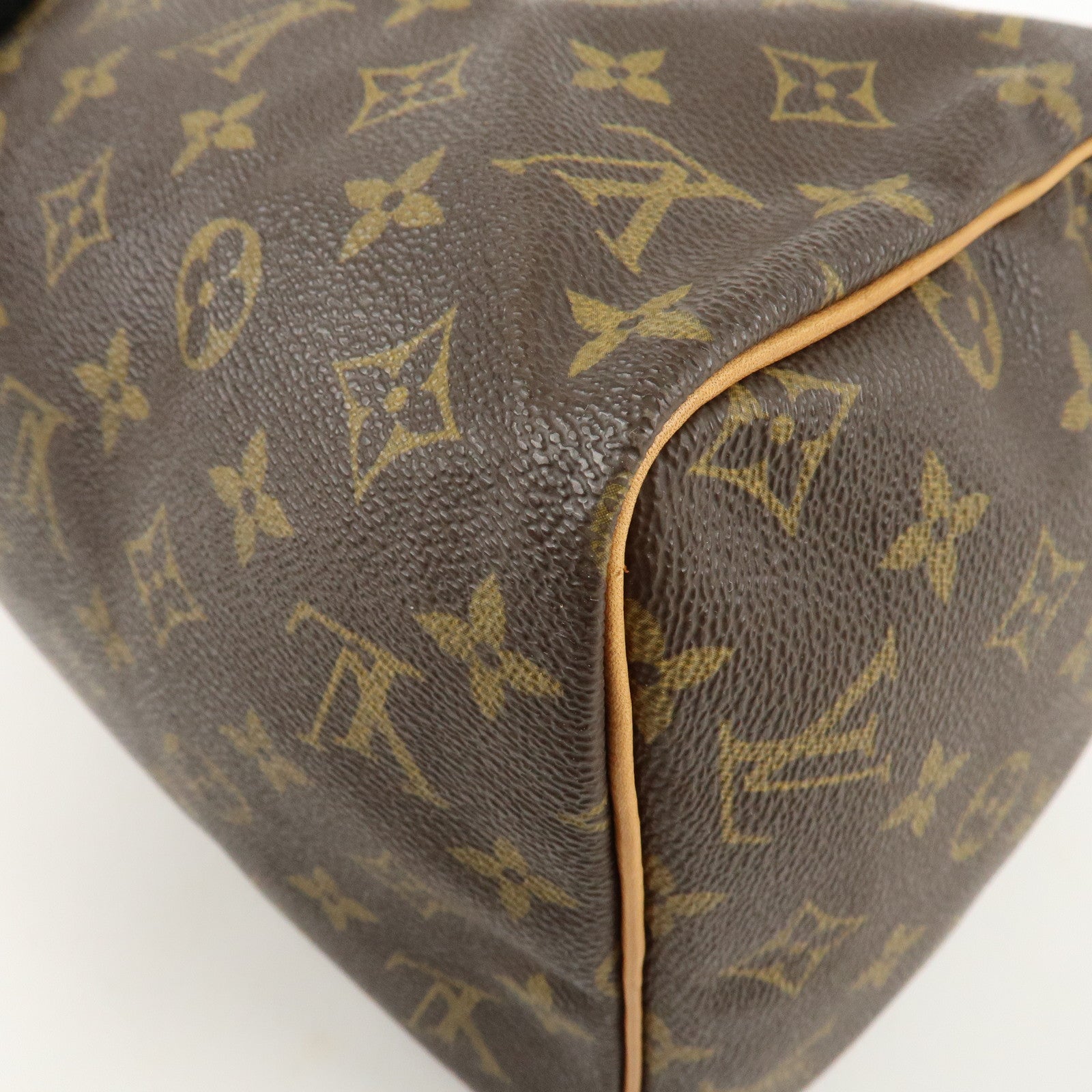 Louis Vuitton Monogram Speedy 30 Hand Bag Boston Bag M41108 Used