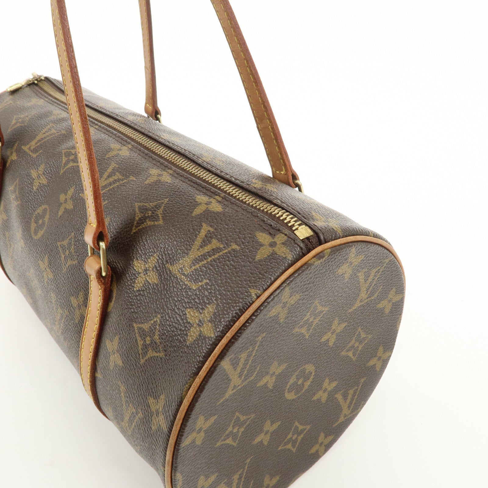 Louis Vuitton Monogram Papillon 30 Hand Bag New Style M51385 Used