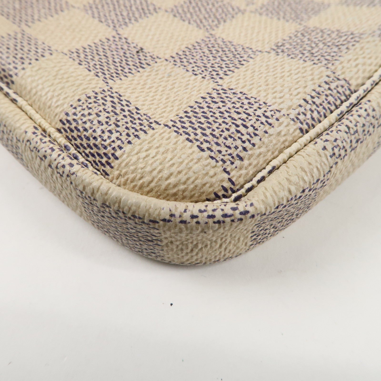 Louis Vuitton Damier Azur Mini Pochette Accessoires Pouch N58010