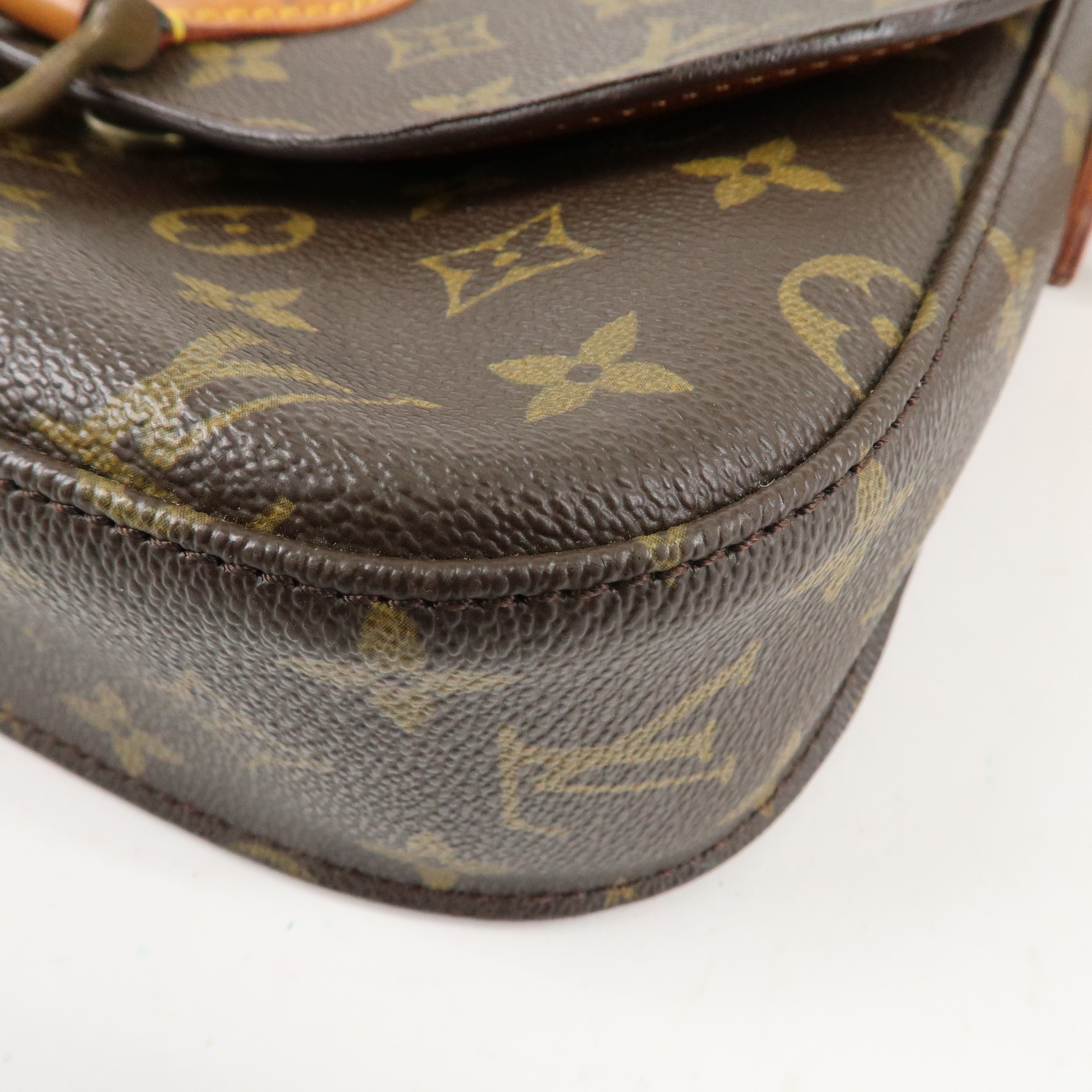 Louis Vuitton Monogram Saint Cloud GM Shoulder Bag Brown M51242