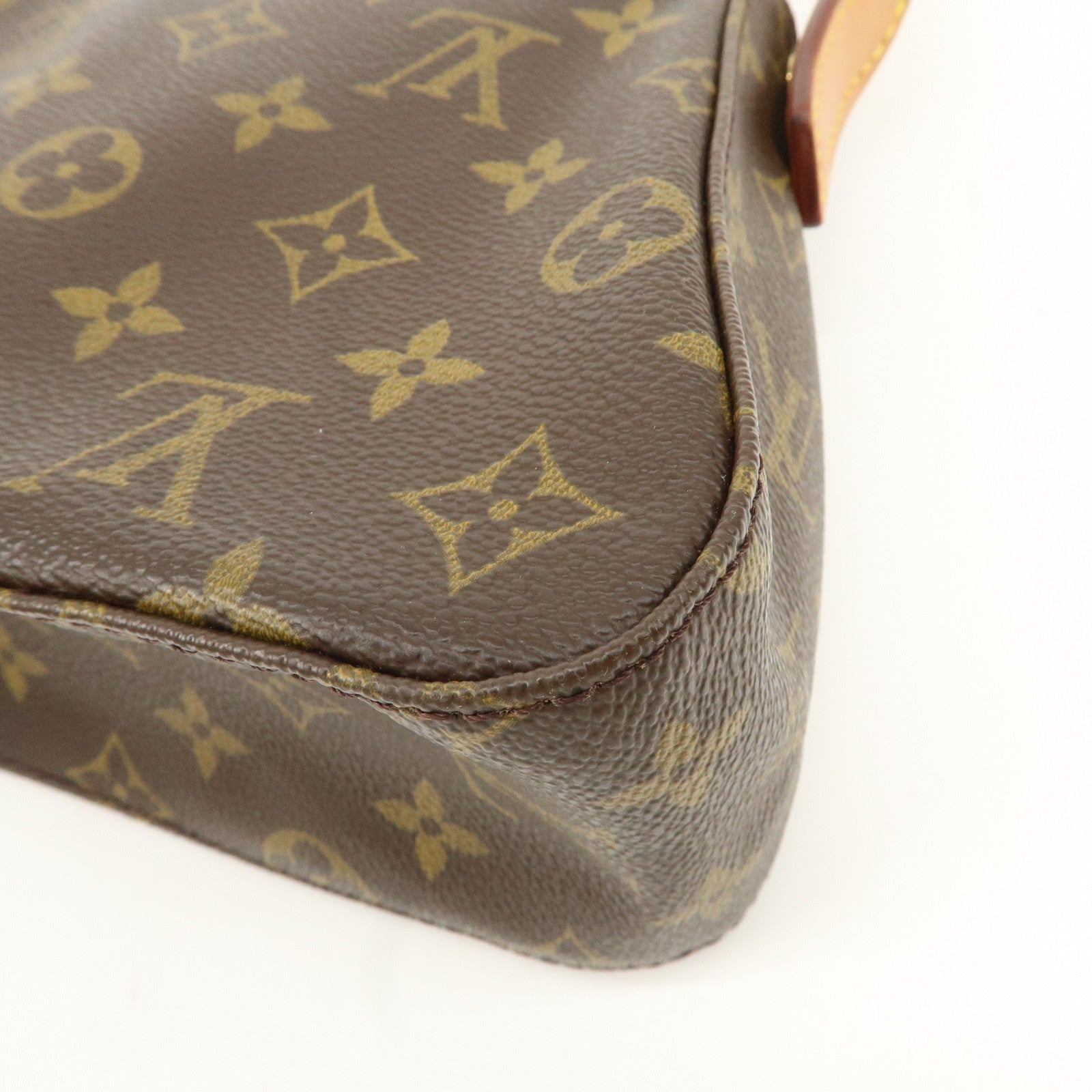 Louis Vuitton Monogram Mini Looping Shoulder Bag Hand Bag M51147 Used