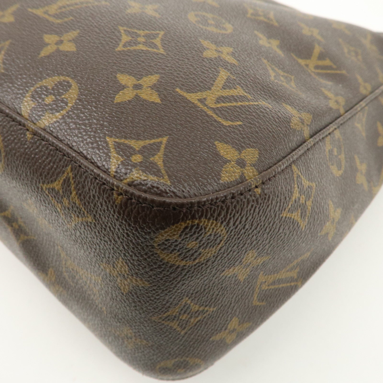 Louis Vuitton Monogram Looping GM Shoulder Bag Brown M51145