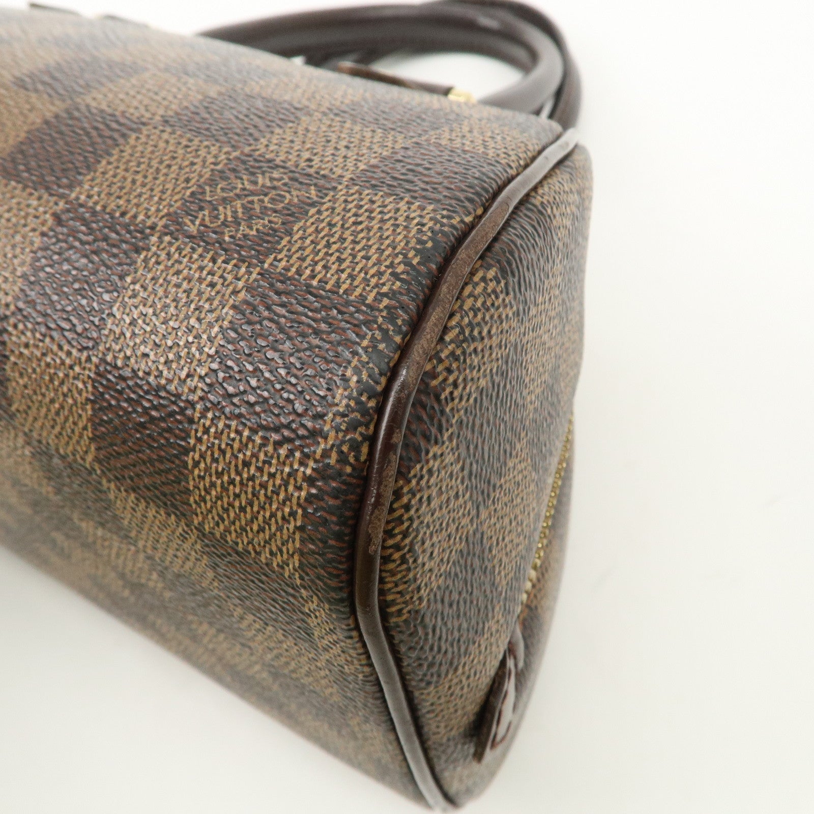 Louis Vuitton Damier Rivera Mini Hand Bag Damier Ebene N41436 Used