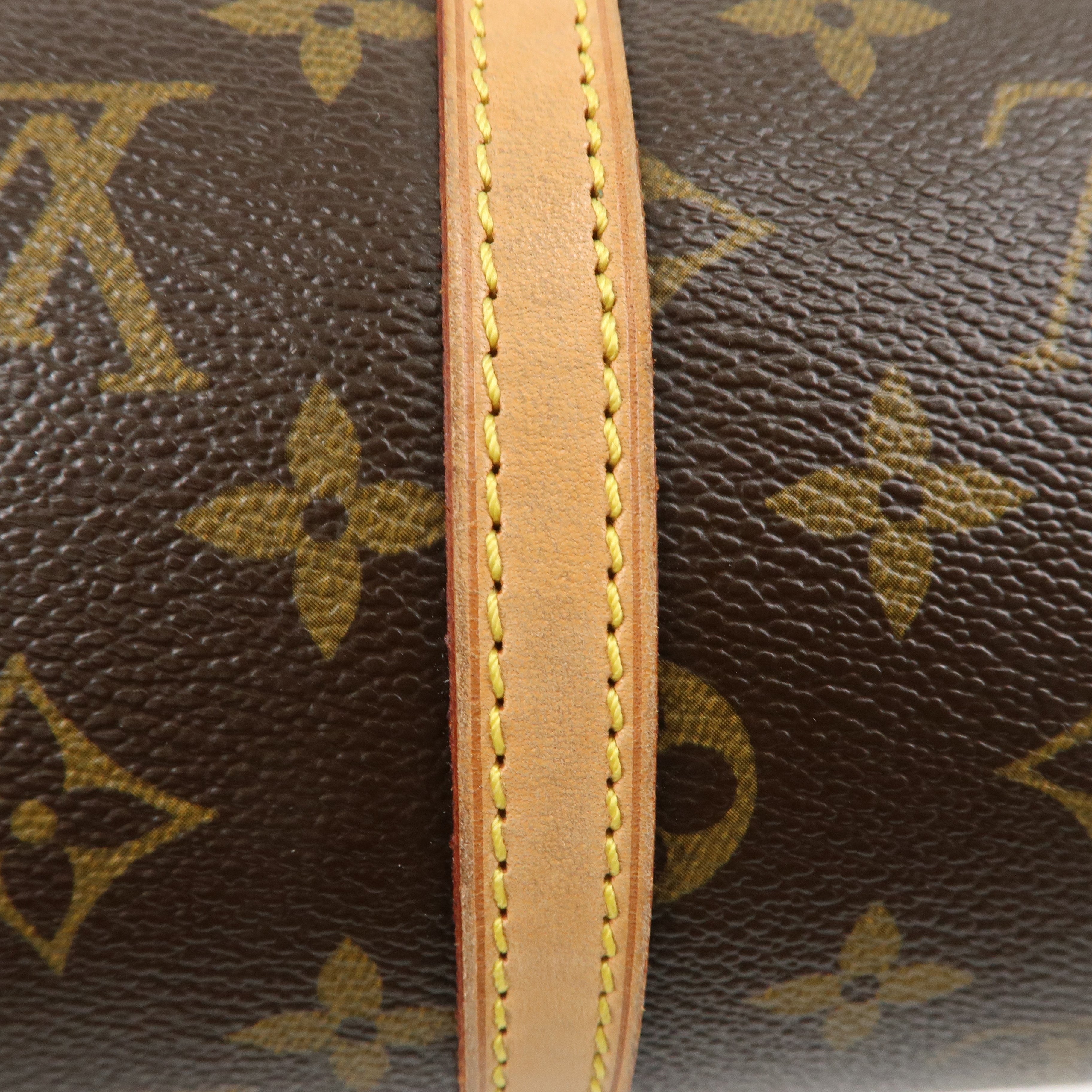 Louis Vuitton Monogram Papillon 30 Hand Bag 
Pouch Brown M51385