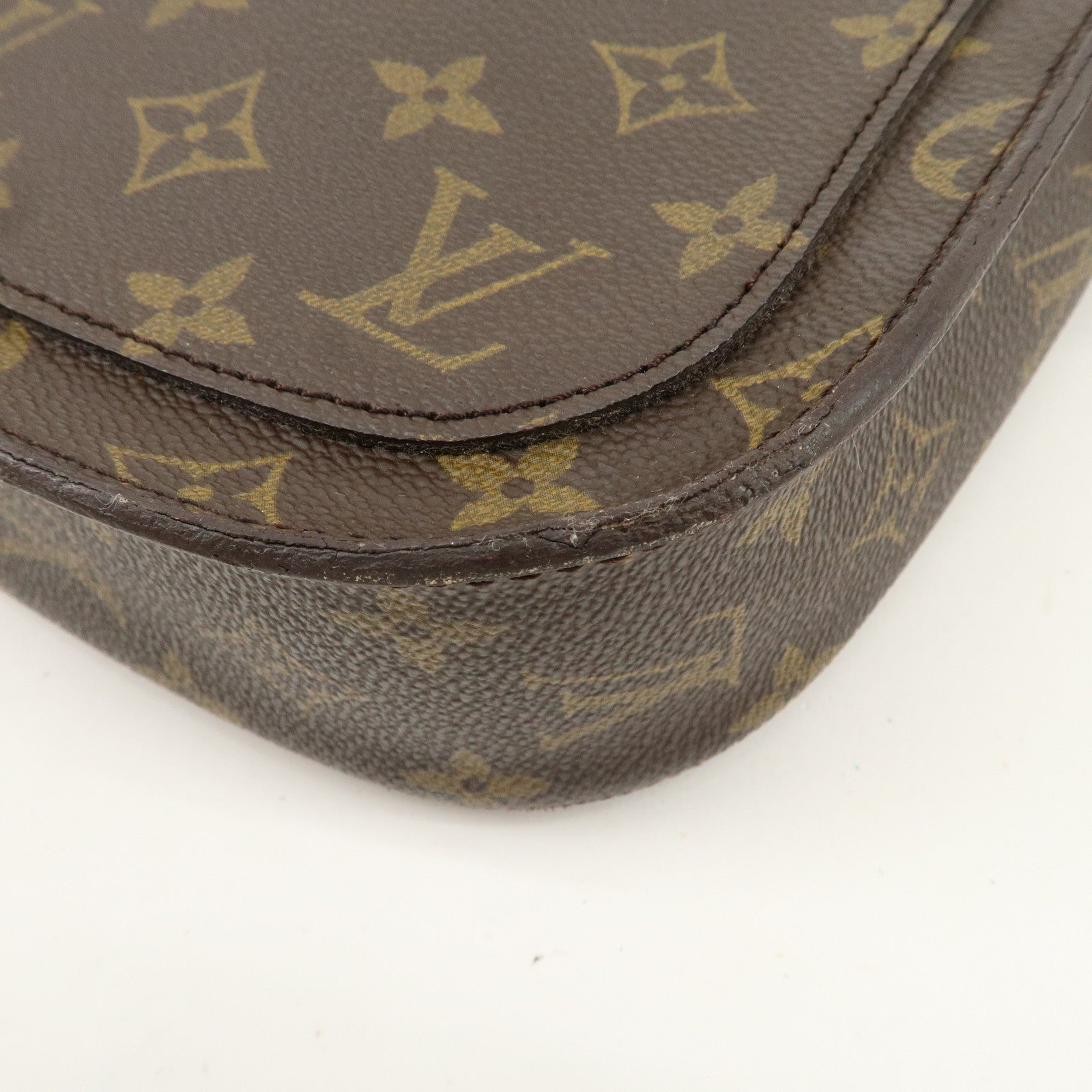 Louis Vuitton Monogram Saint Cloud GM Shoulder Bag Brown M51242