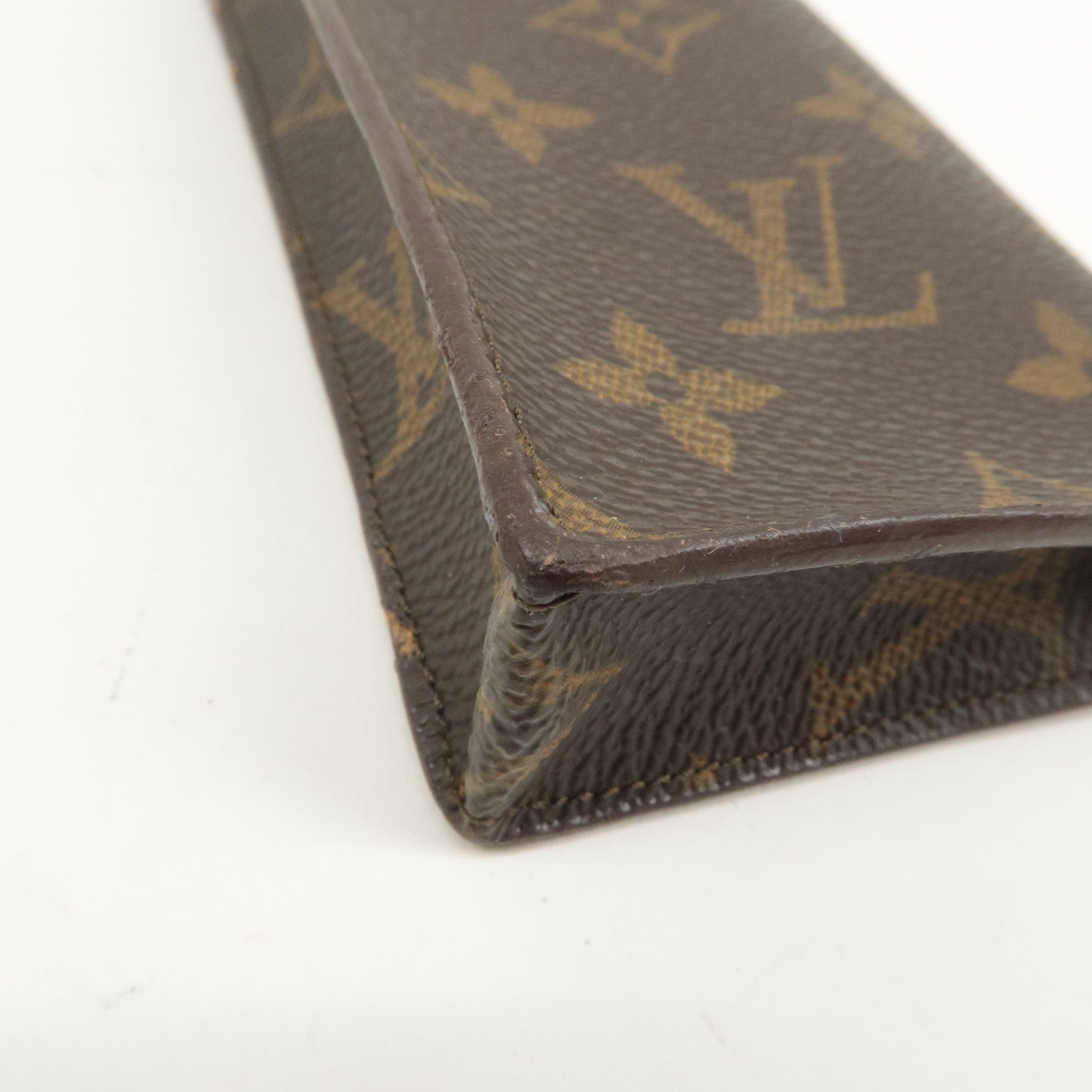 Louis Vuitton Monogram Set of 2 Glasses Case Brown M62962