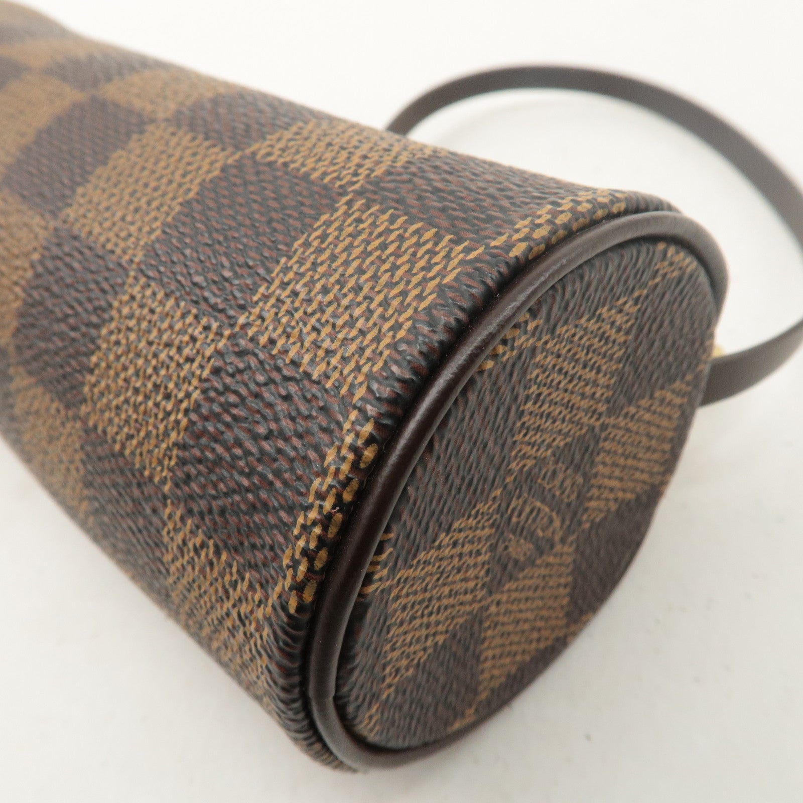 Louis Vuitton Damier Mini Pouch for Papillon Bag Brown