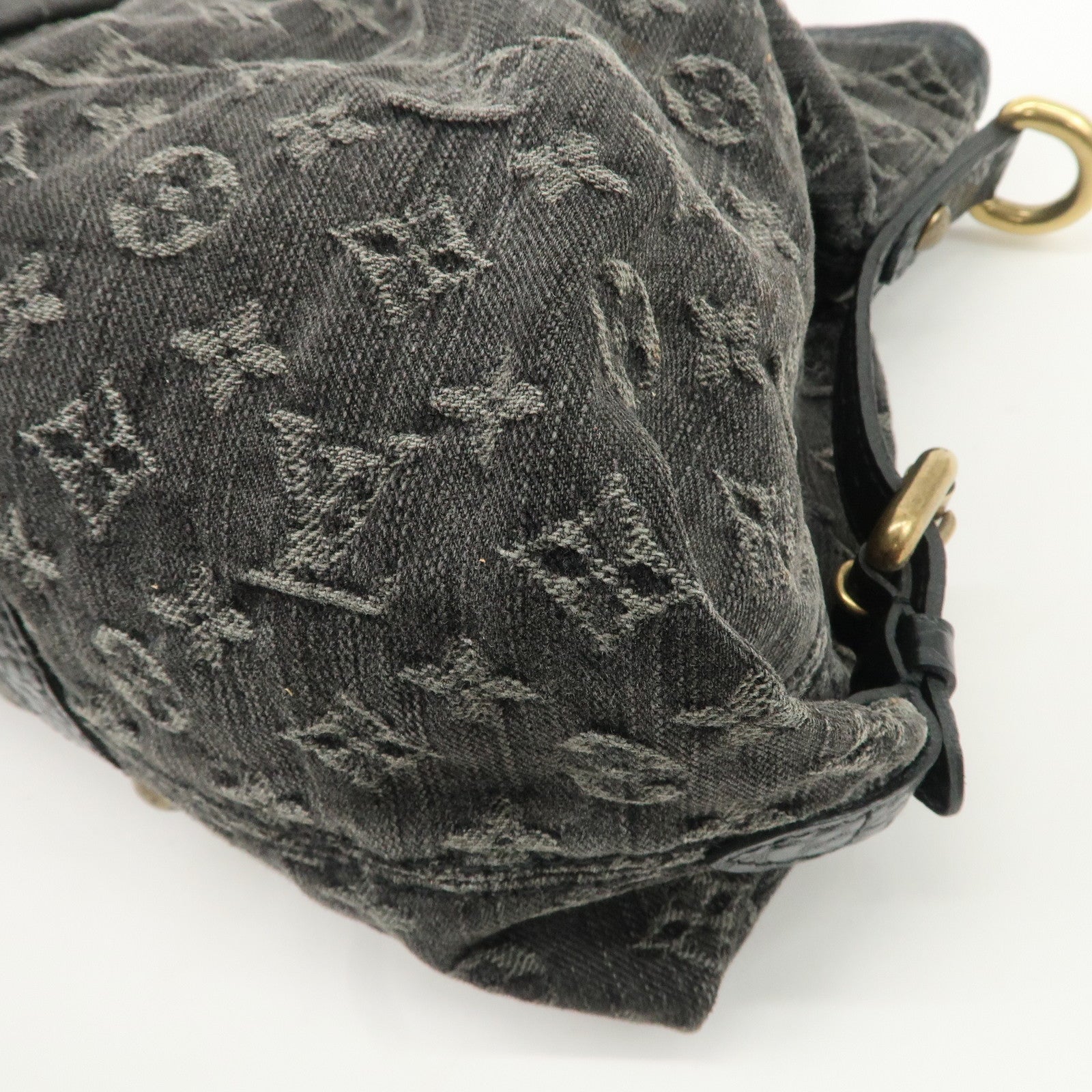 Louis Vuitton Monogram Denim Neo Cabby MM 2Way Bag M95351 Used