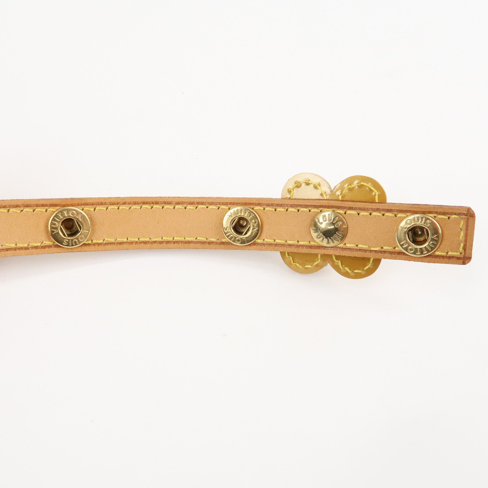 Louis Vuitton Flower Lexington Vernis Flower Belt M92255