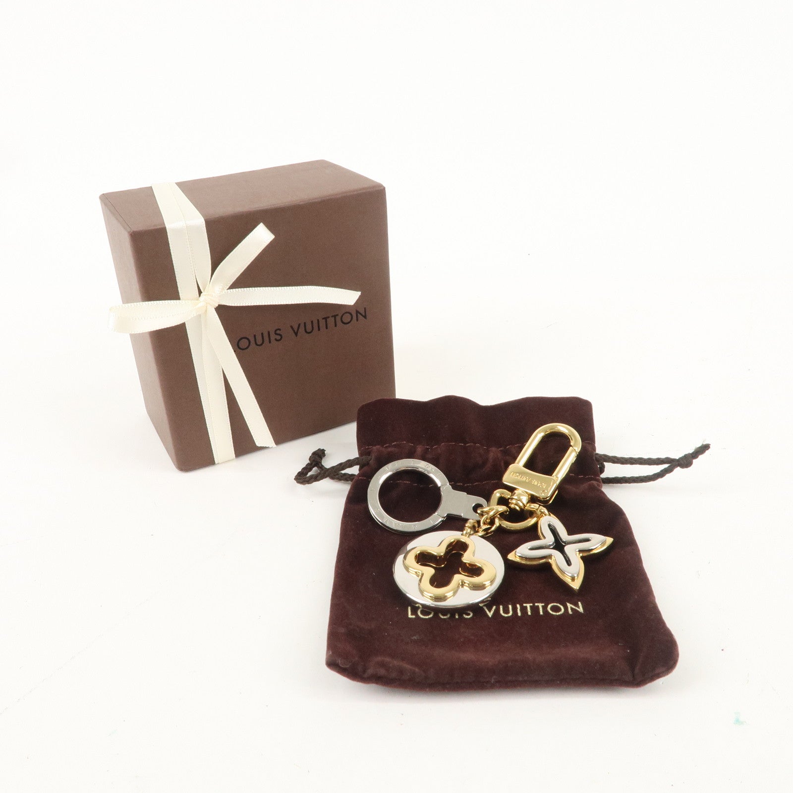 Louis Vuitton Monogram Porte Cles Ansolence Bag Charm M66133