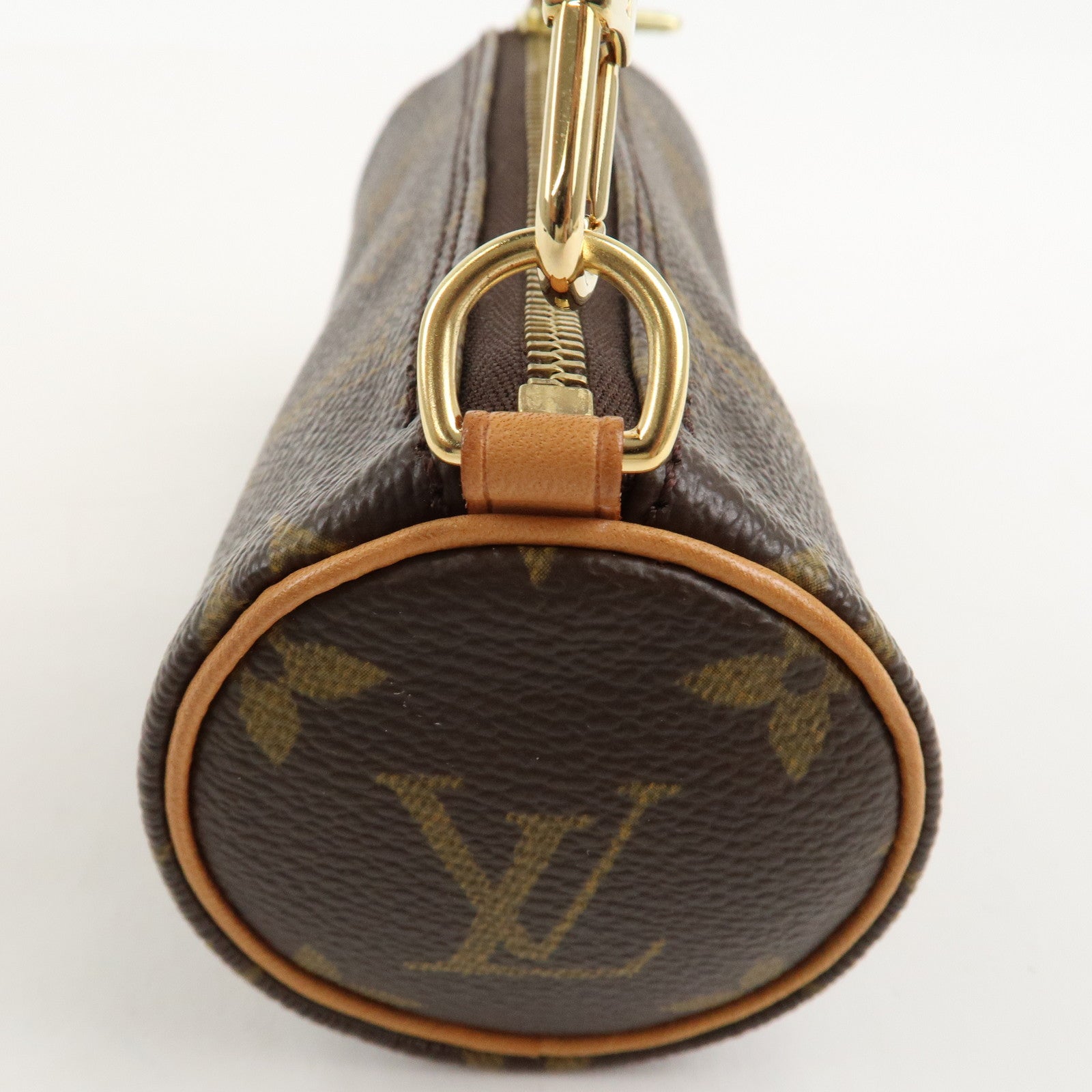 Louis Vuitton Monogram Mini Pouch for Papillon Bag Brown Used