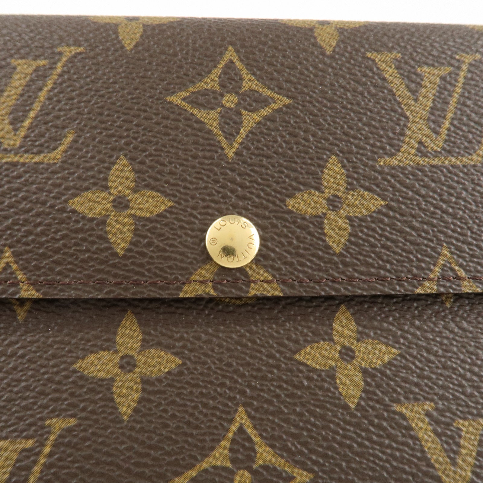 Louis Vuitton Monogram Pochette Porte Monnaie Credit M61725 Used