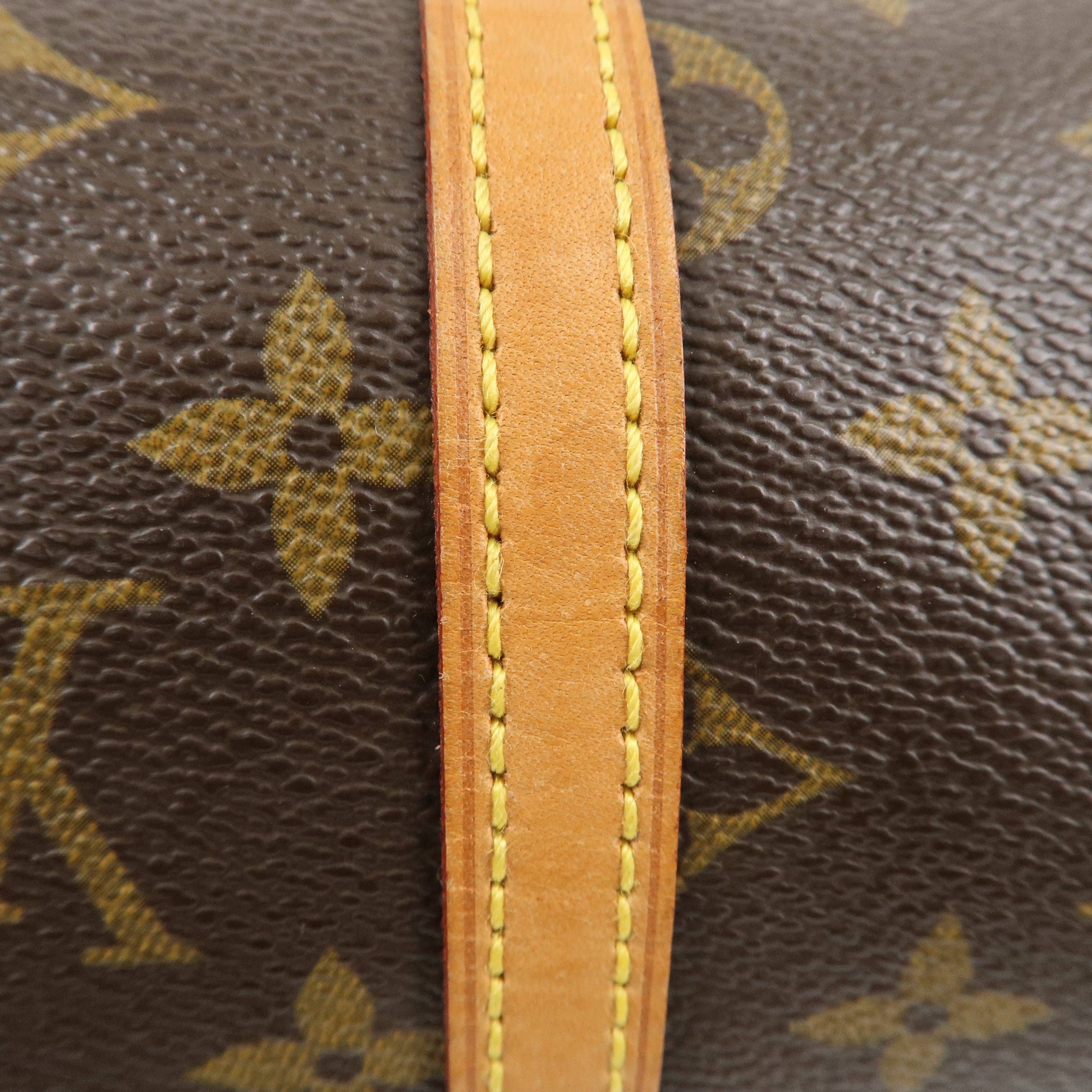 Louis Vuitton Monogram Papillon 30 Hand Bag 
Pouch Brown M51385