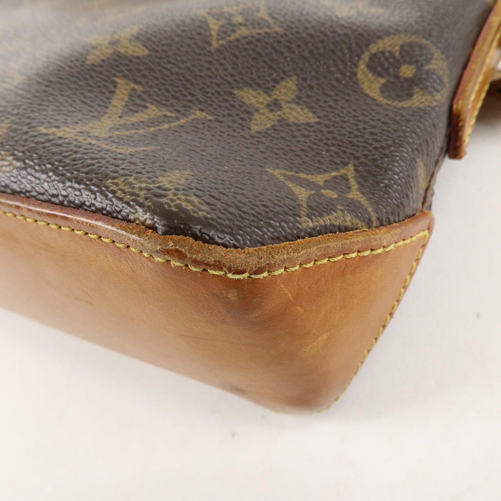 Louis Vuitton Monogram Trotteur Shoulder Bag Brown M51240