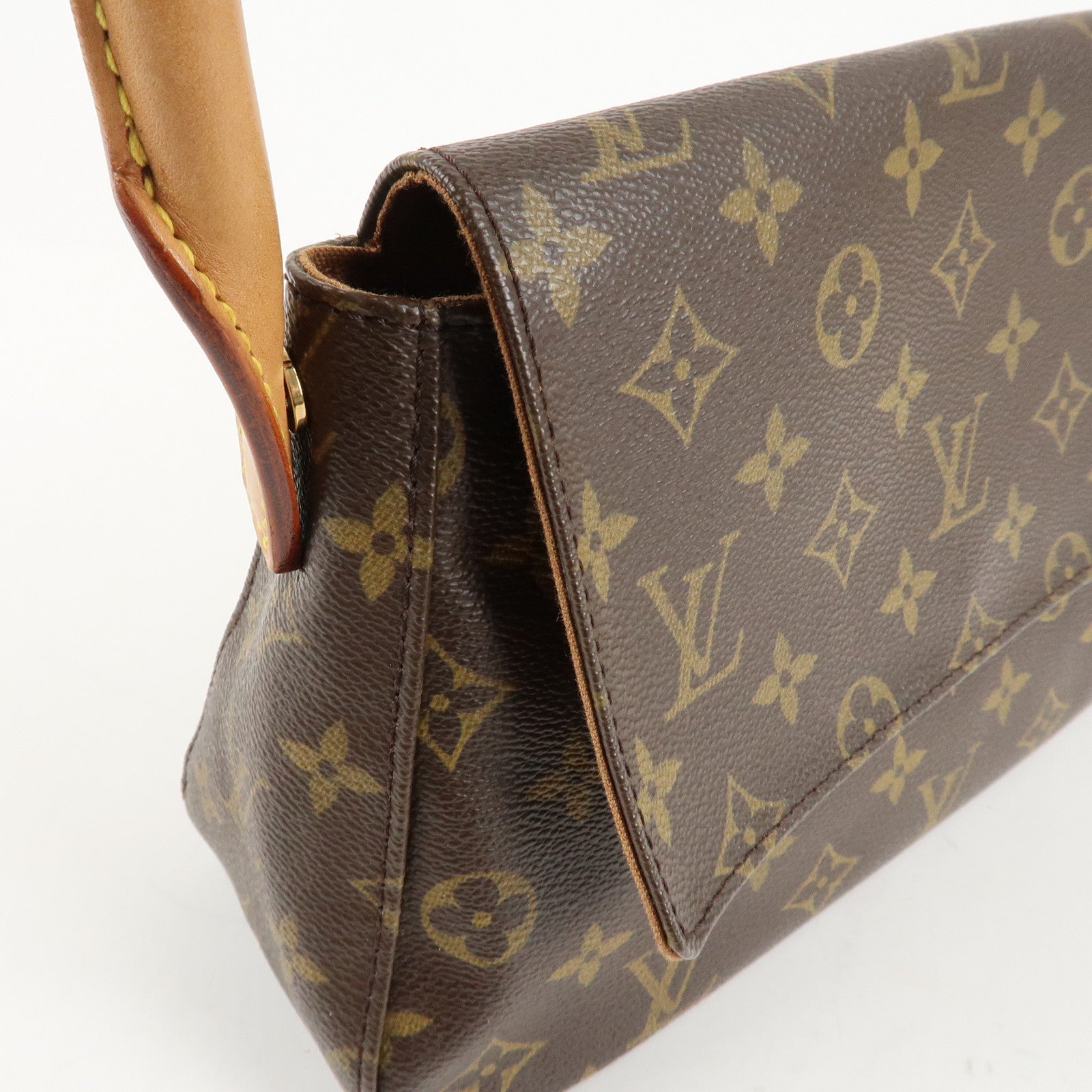 Louis Vuitton Monogram Mini Looping Shoulder Bag Hand Bag M51147