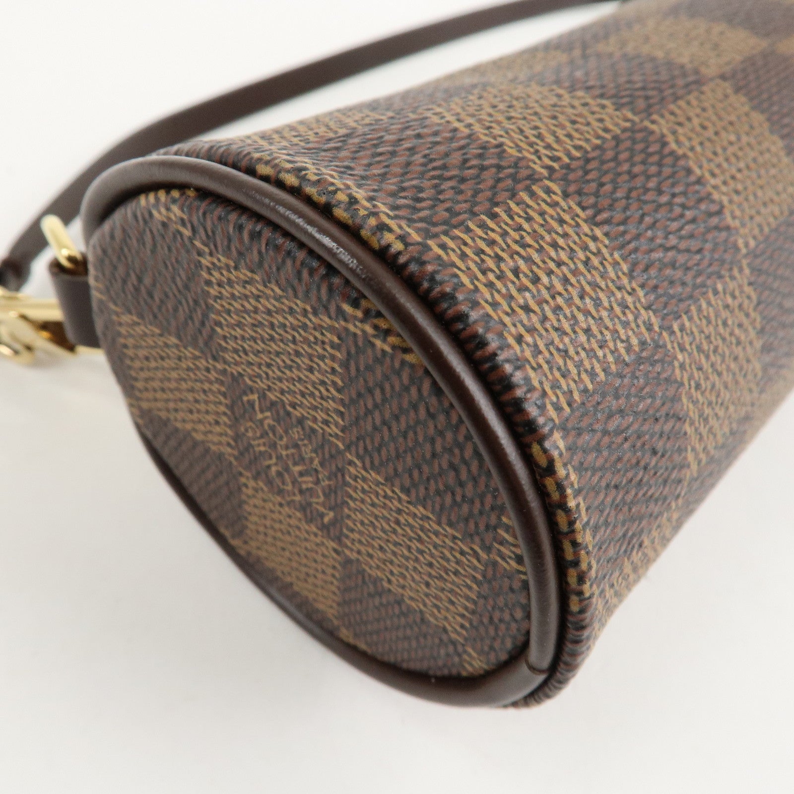 Louis Vuitton Damier Pouch for Papillon Mini Bag Damier Ebene Used