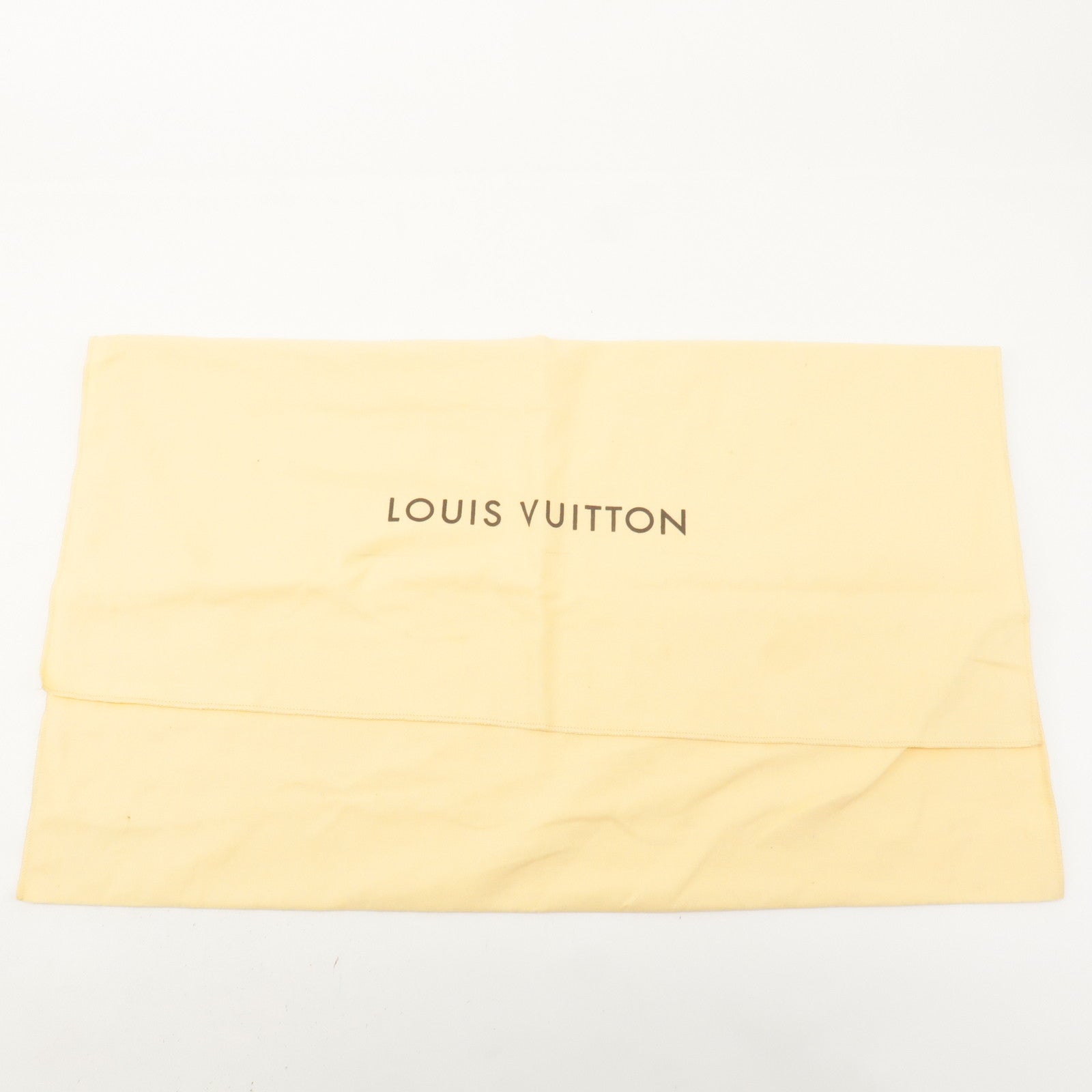 Louis Vuitton Set of 10 Dust Bag Storage Bag Flap Beige