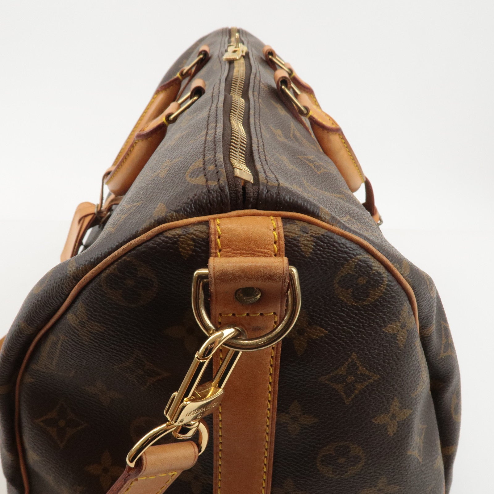 Louis Vuitton Monogram Keep All 50 Boston Bag Brown M41416