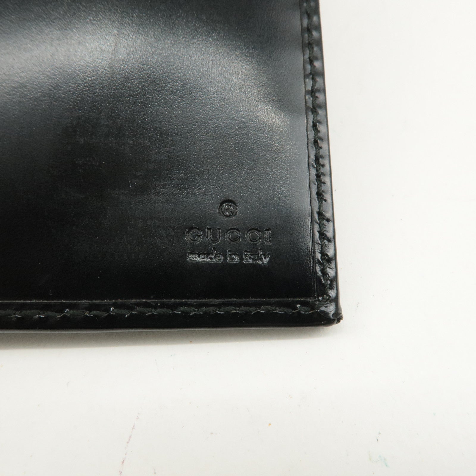 GUCCI GG Imprime PVC Leather Long Wallet Black 244995・2149