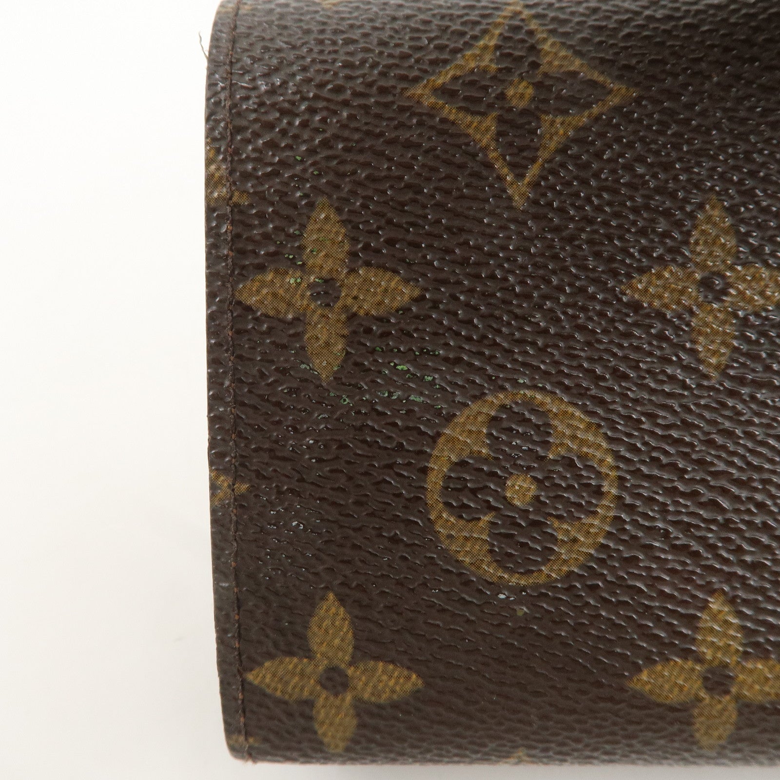 Louis Vuitton Monogram Porte Monnaie Billets Tresor Wallet M61730 Used