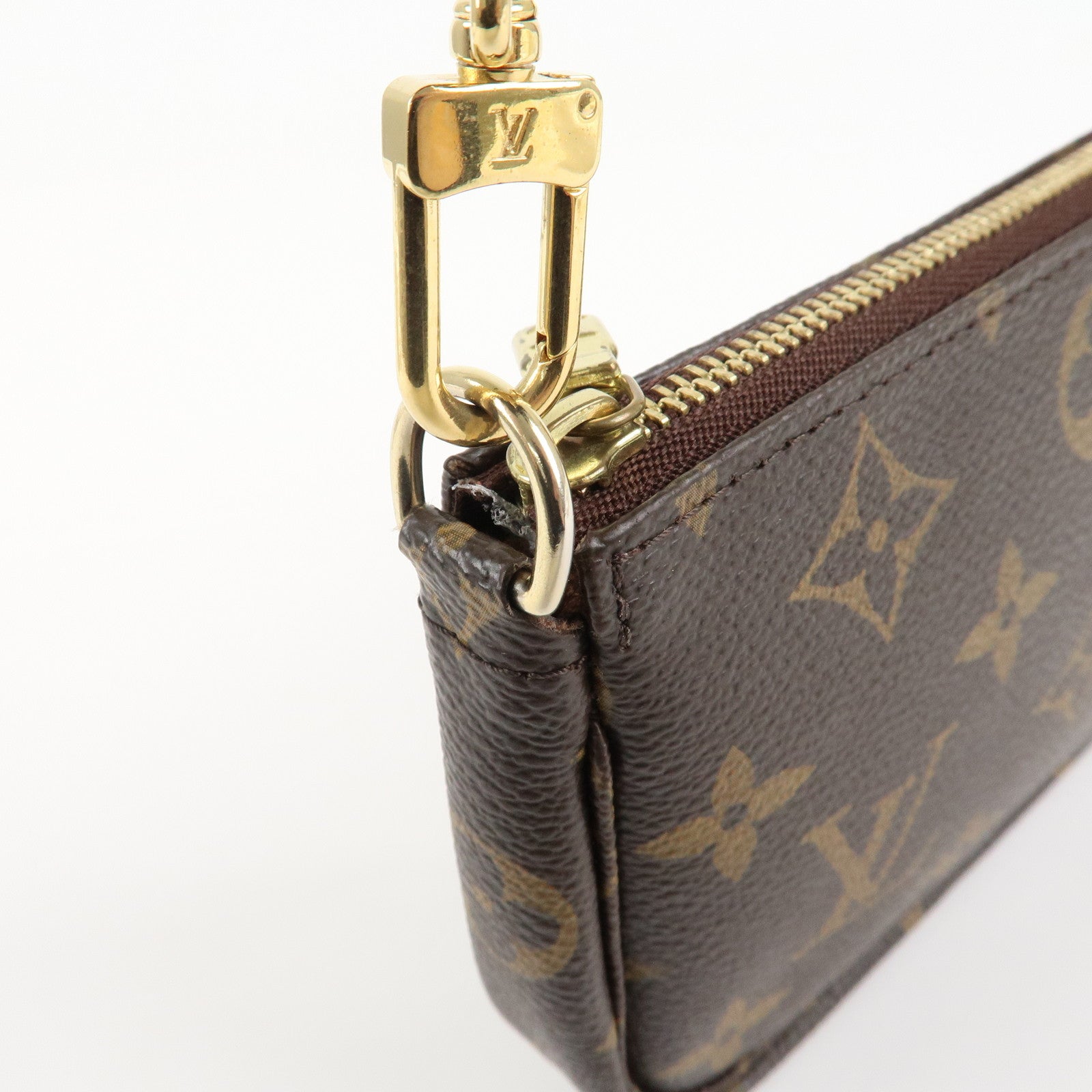 Louis Vuitton Monogram Mini Pochette Accessoires Pouch M58009 Used