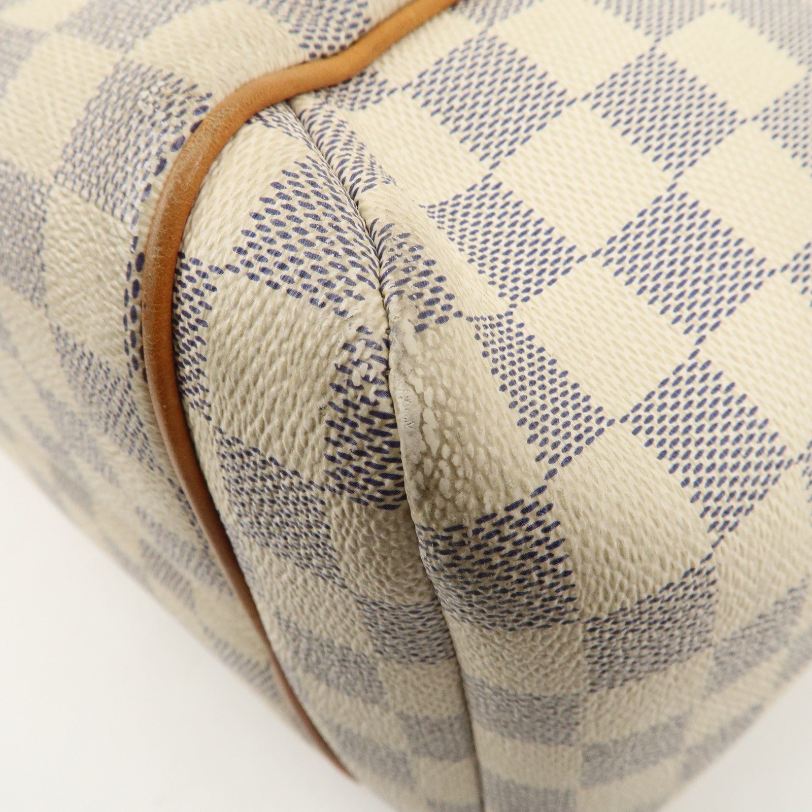 Louis Vuitton Damier Azur Totally MM Tote Bag N51262 Used