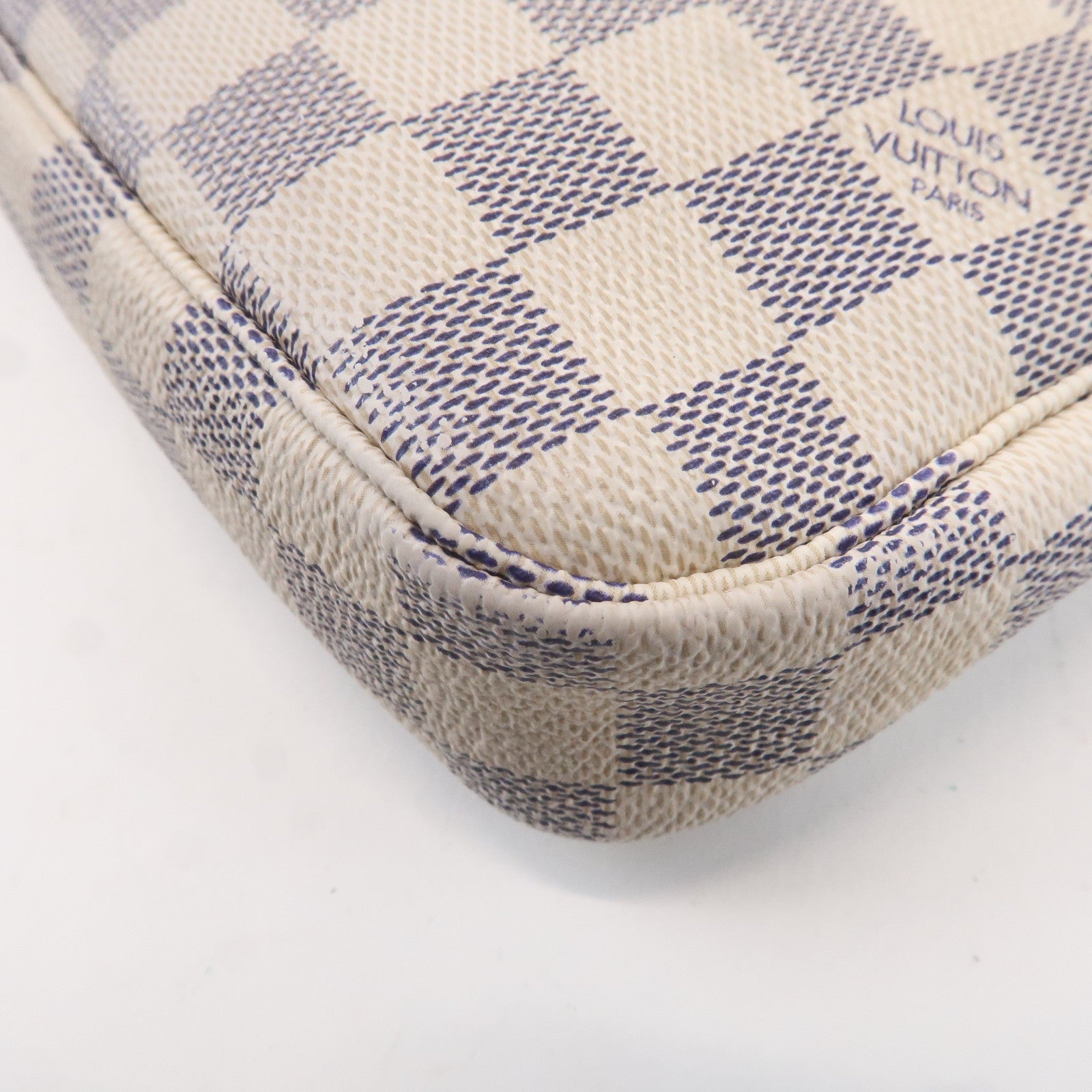 Louis Vuitton Damier Azur Pochette Accessoires Pouch N51986