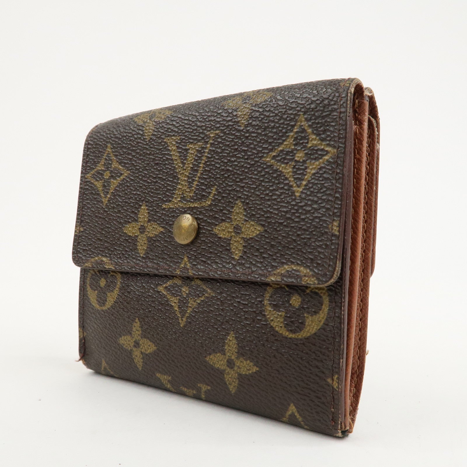 Louis Vuitton Set of 2 Monogram Bi-fold Wallet Brown M61654