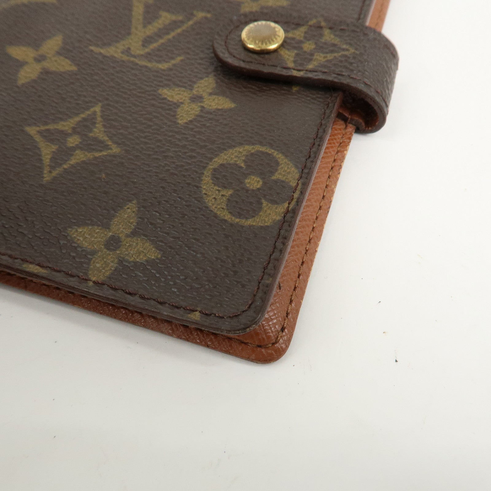 Louis Vuitton Set of 2 Monogram Agenda PM Planner Cover R20005 Used