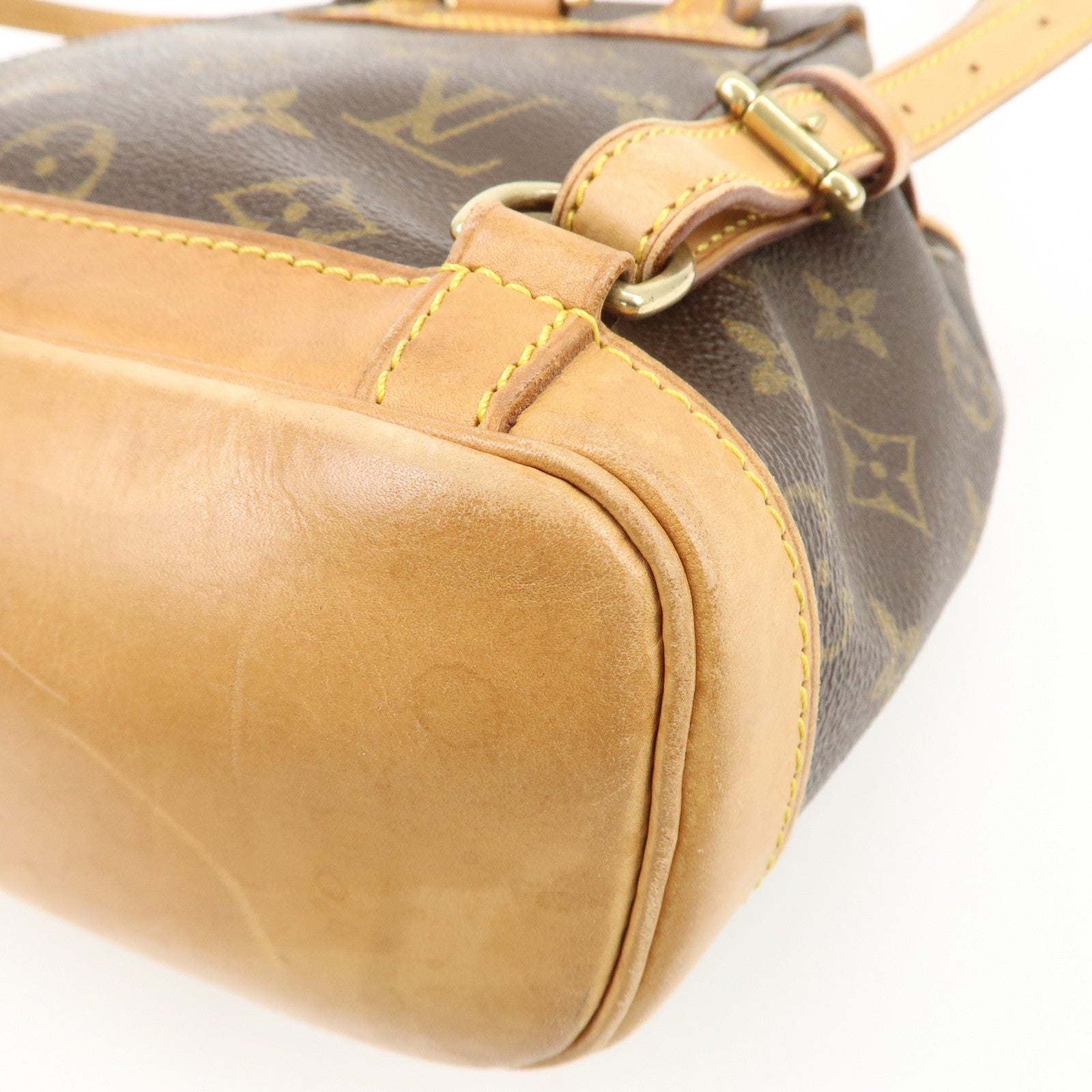 Louis Vuitton Monogram Mini Montsouris Back Pack Bag M51137 Used