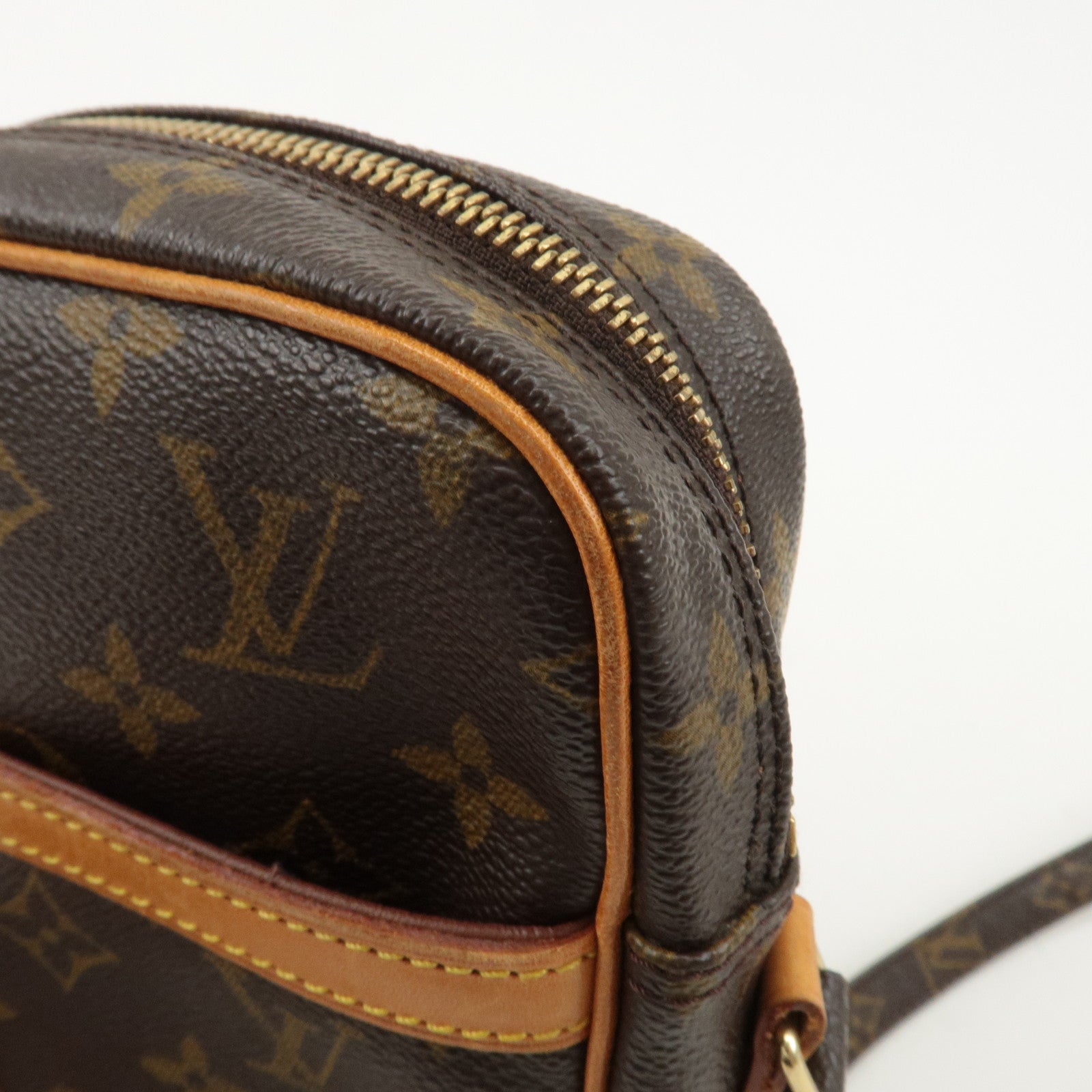 Louis Vuitton Monogram Danube Shoulder Bag Brown M45266