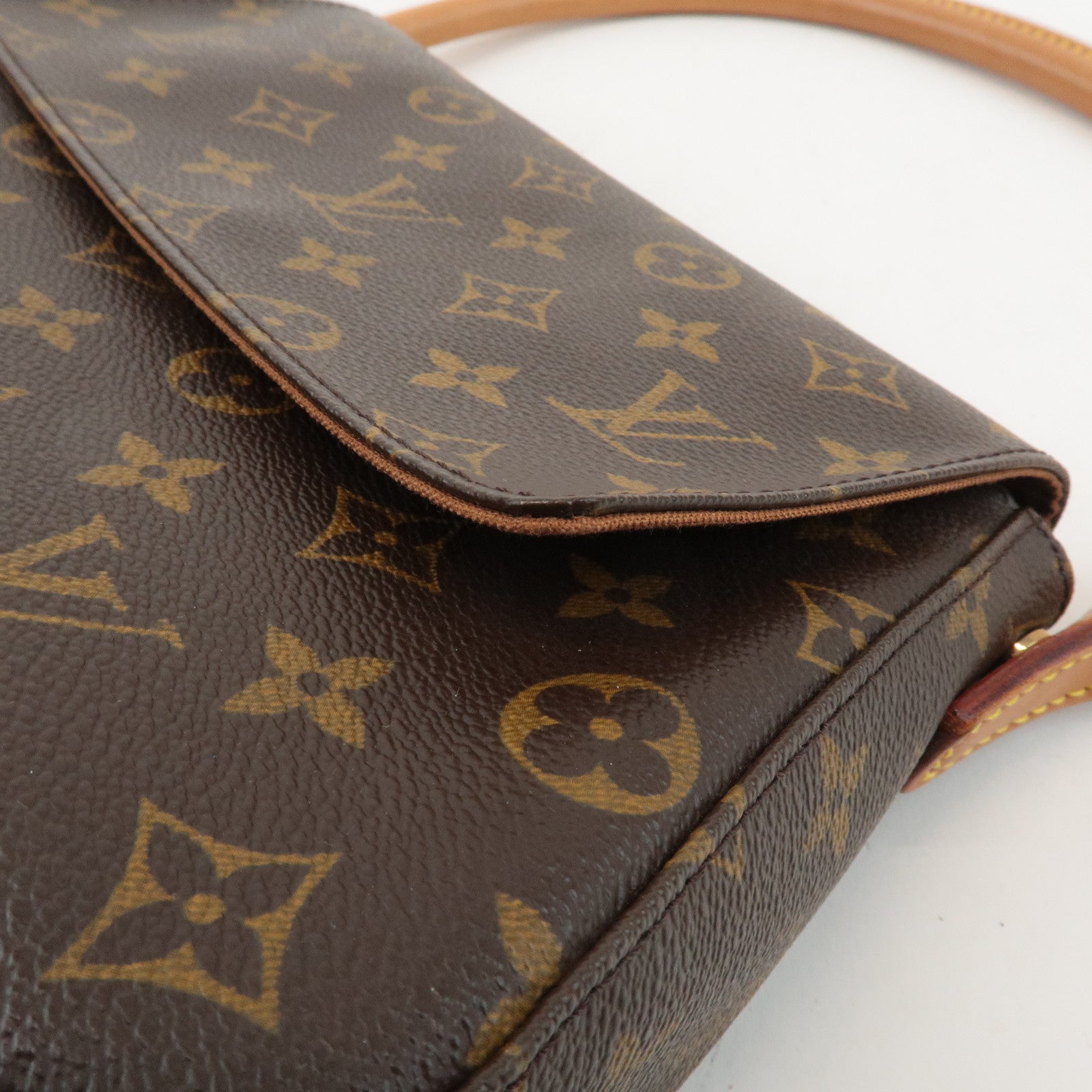 Louis Vuitton Monogram Mini Looping Shoulder Bag Brown M51147